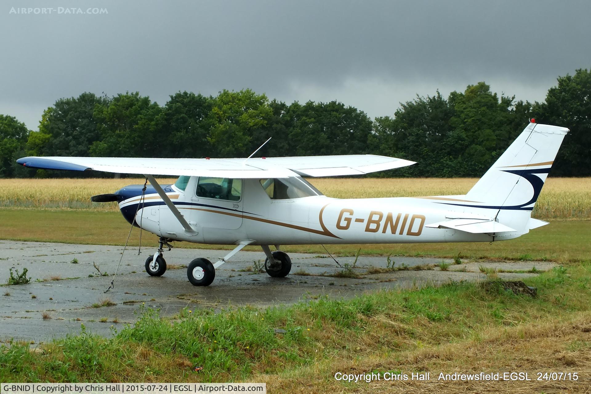 G-BNID, 1981 Cessna 152 C/N 152-84931, Andrewsfield resident
