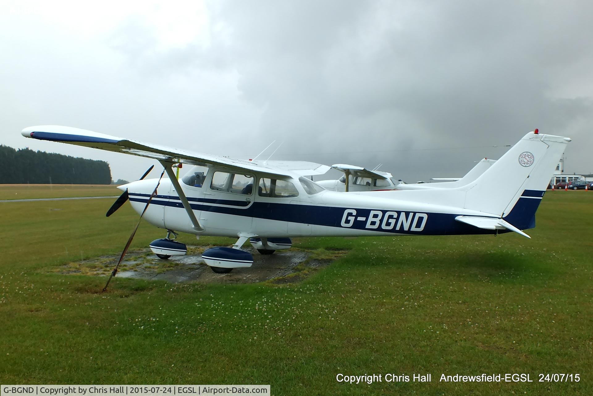 G-BGND, 1977 Reims F172N Skyhawk C/N 1576, Andrewsfield resident