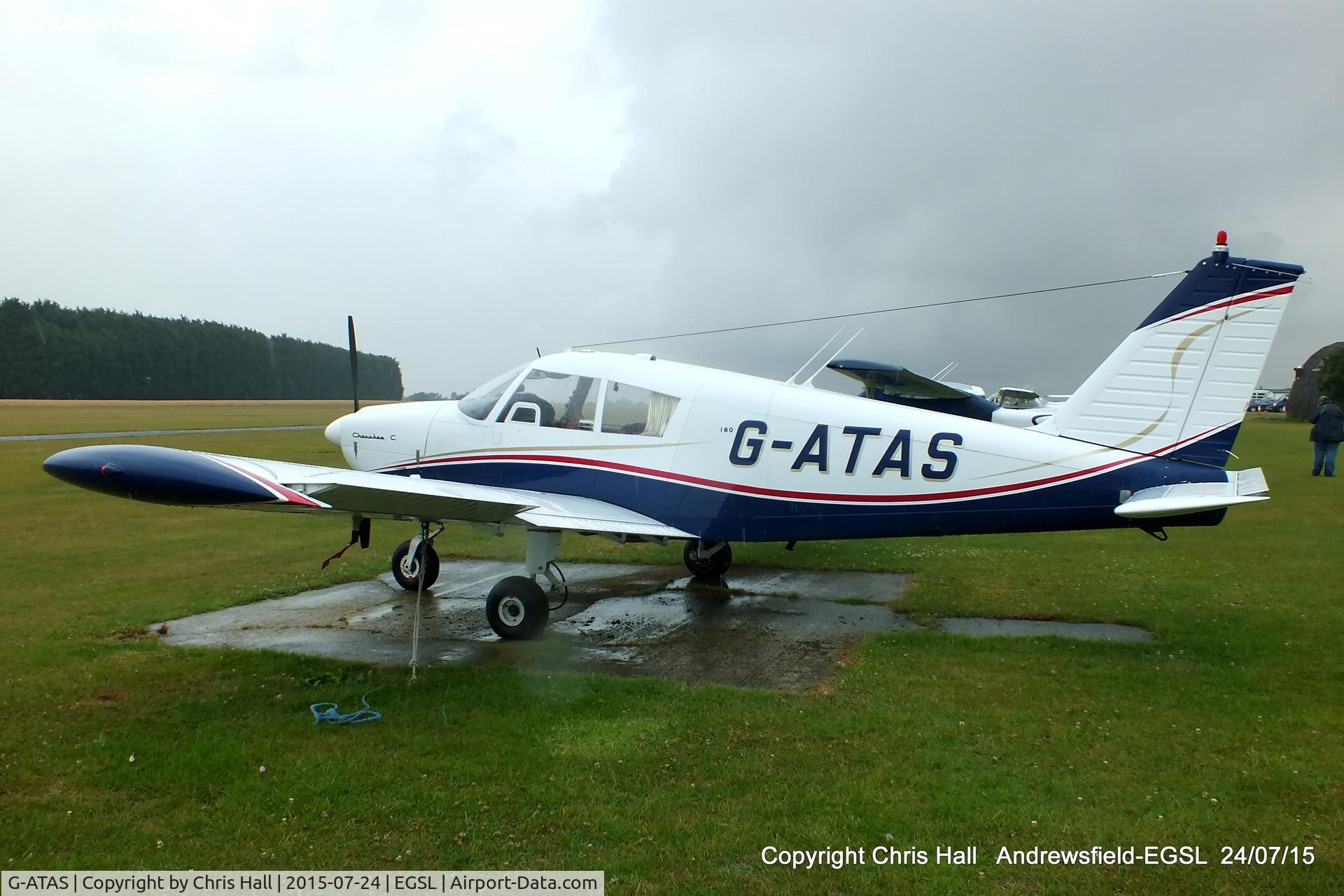 G-ATAS, 1964 Piper PA-28-180 Cherokee C/N 28-2137, Andrewsfield resident