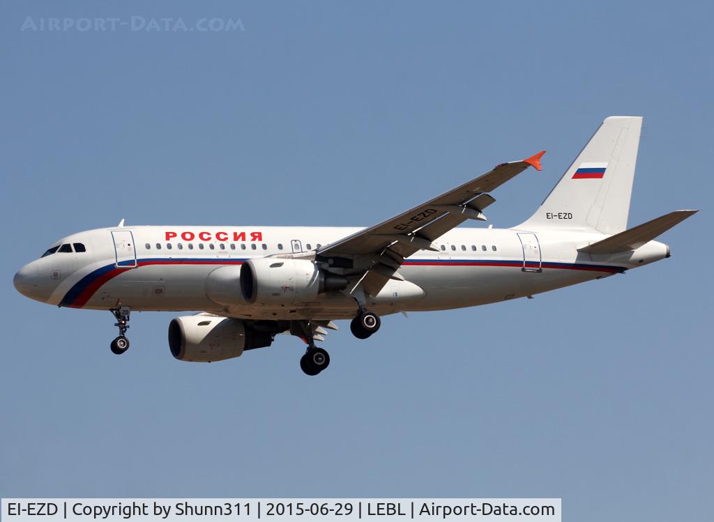 EI-EZD, 2006 Airbus A319-112 C/N 2913, Landing rwy 25R