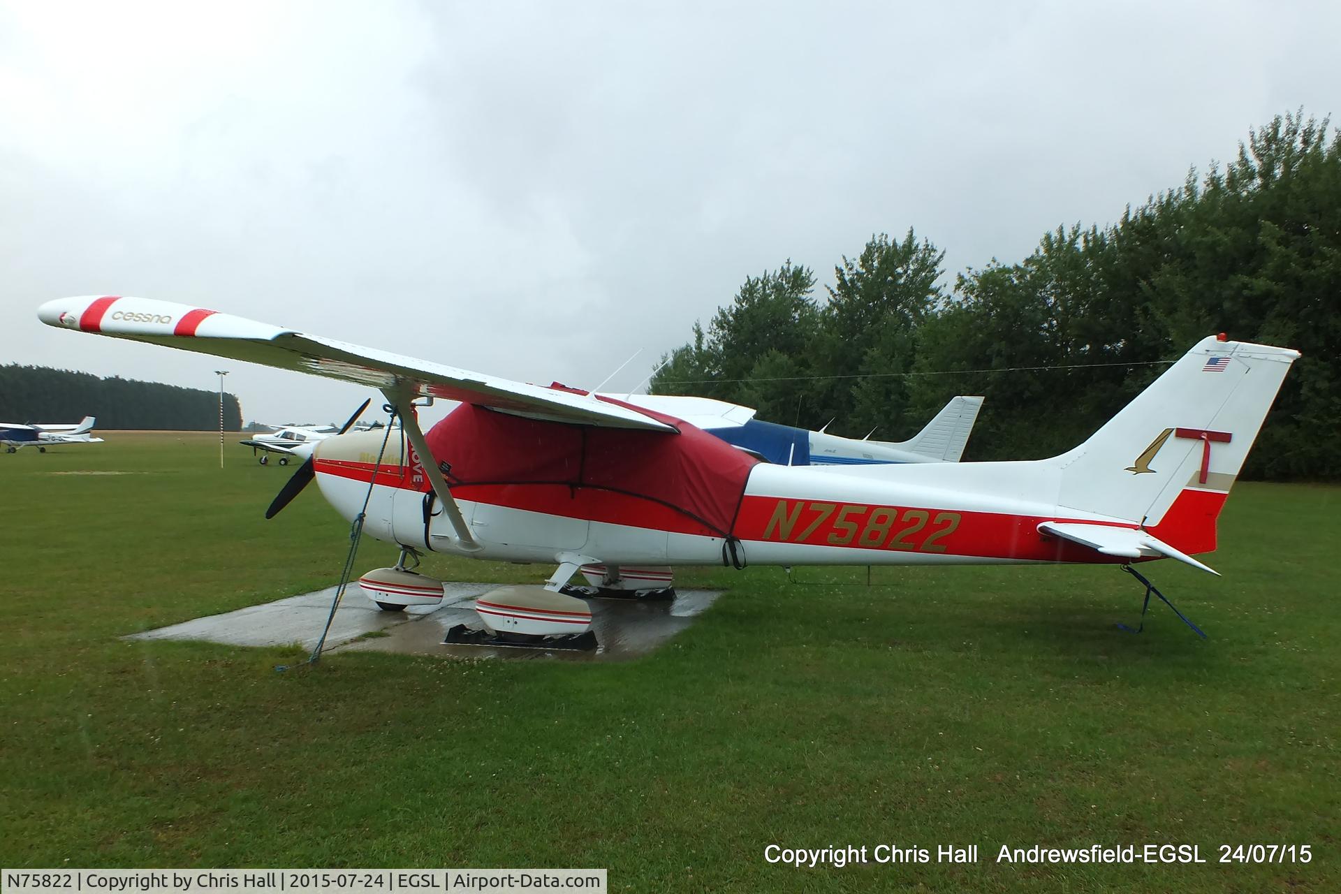 N75822, 1976 Cessna 172N C/N 17267979, Andrewsfield resident