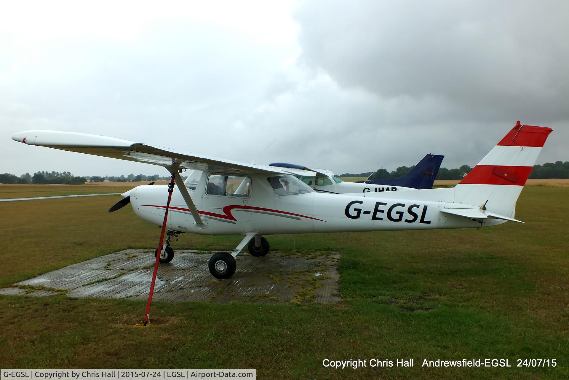 G-EGSL, 1977 Reims F152 C/N F15201446, Andrewsfield resident