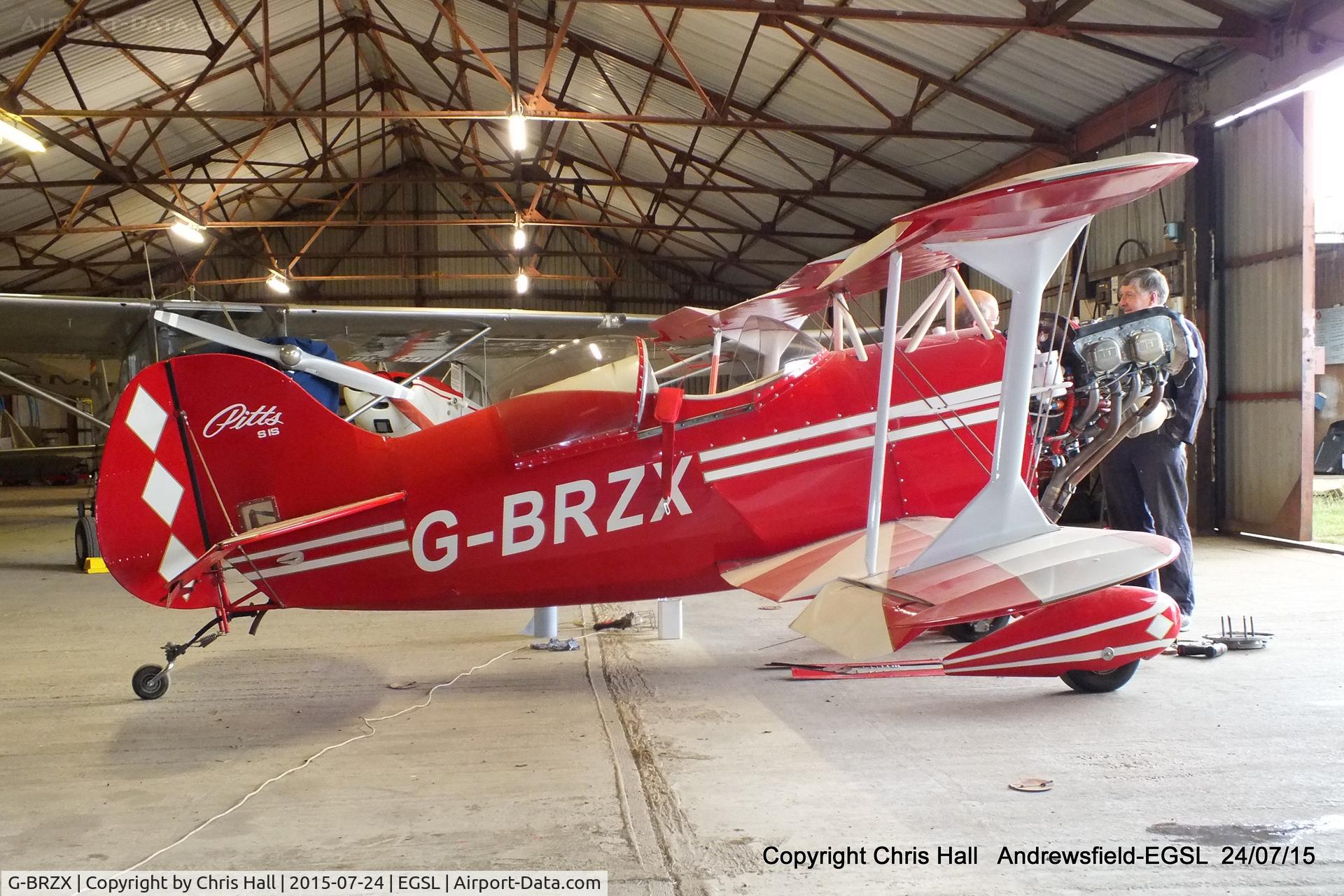 G-BRZX, 1984 Pitts S-1S Special C/N 711-H, Andrewsfield resident