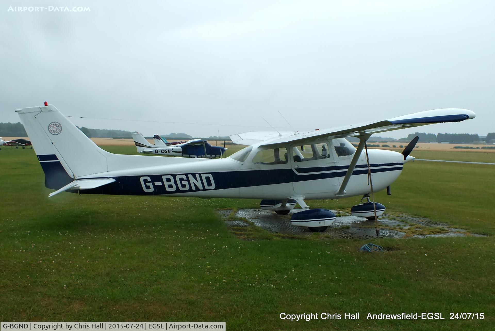 G-BGND, 1977 Reims F172N Skyhawk C/N 1576, Andrewsfield resident