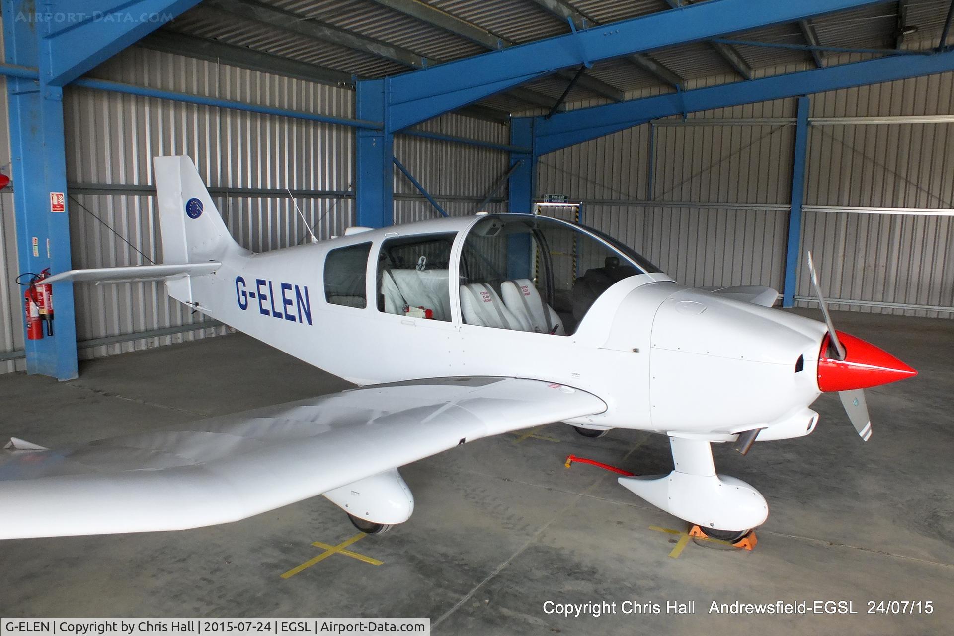 G-ELEN, 1997 Robin DR-400-180 Regent Regent C/N 2363, Andrewsfield resident
