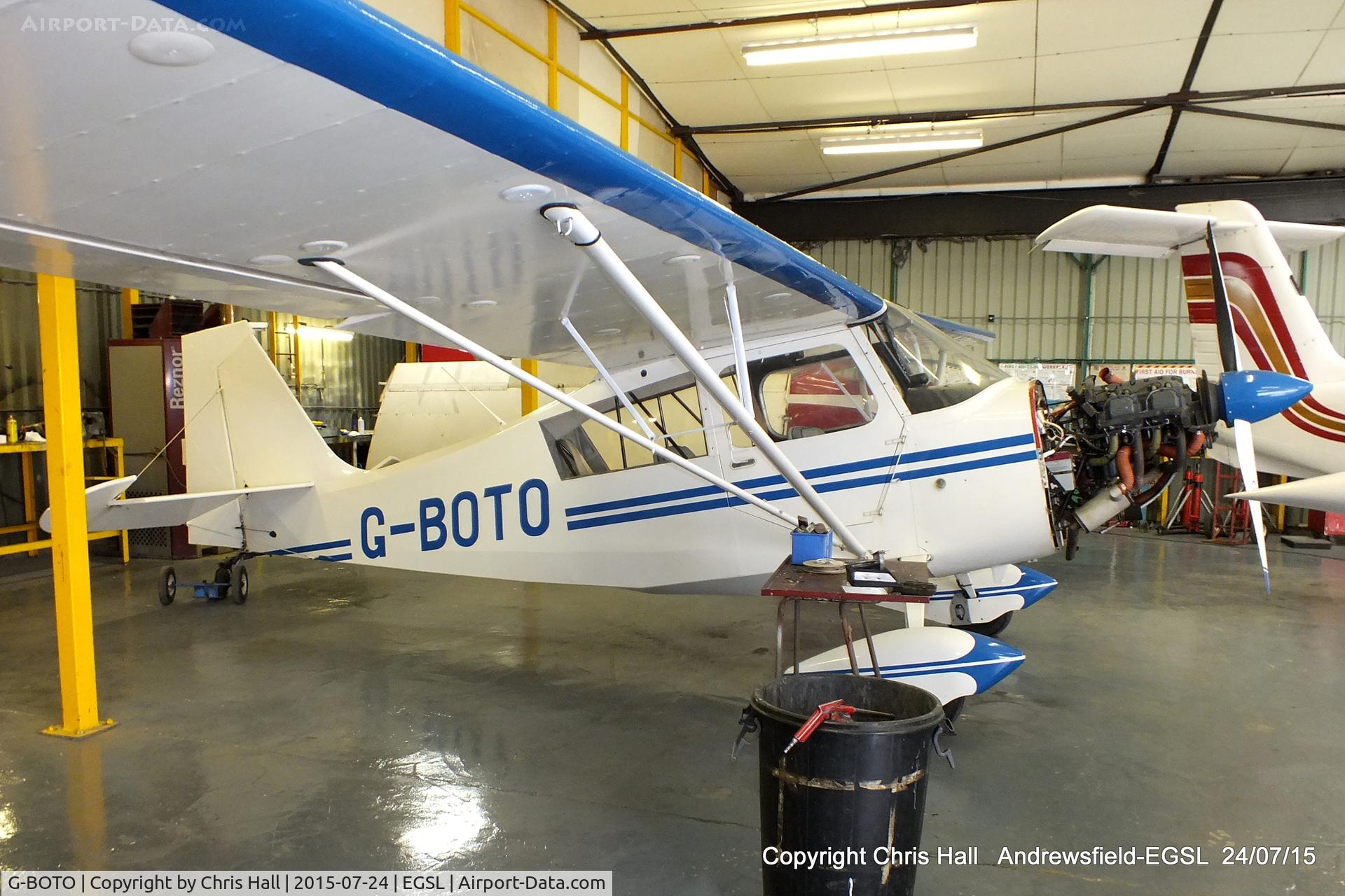 G-BOTO, 1973 Bellanca 7ECA Citabria Citabria C/N 939-73, at Andrewsfield
