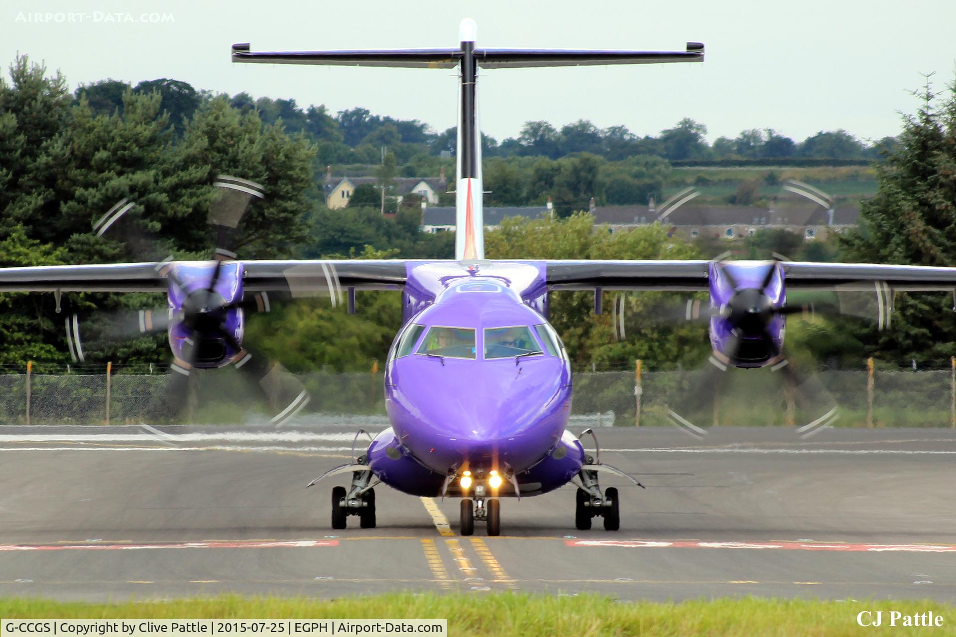 G-CCGS, 1998 Dornier 328-100 C/N 3101, In action at Edinburgh EGPH