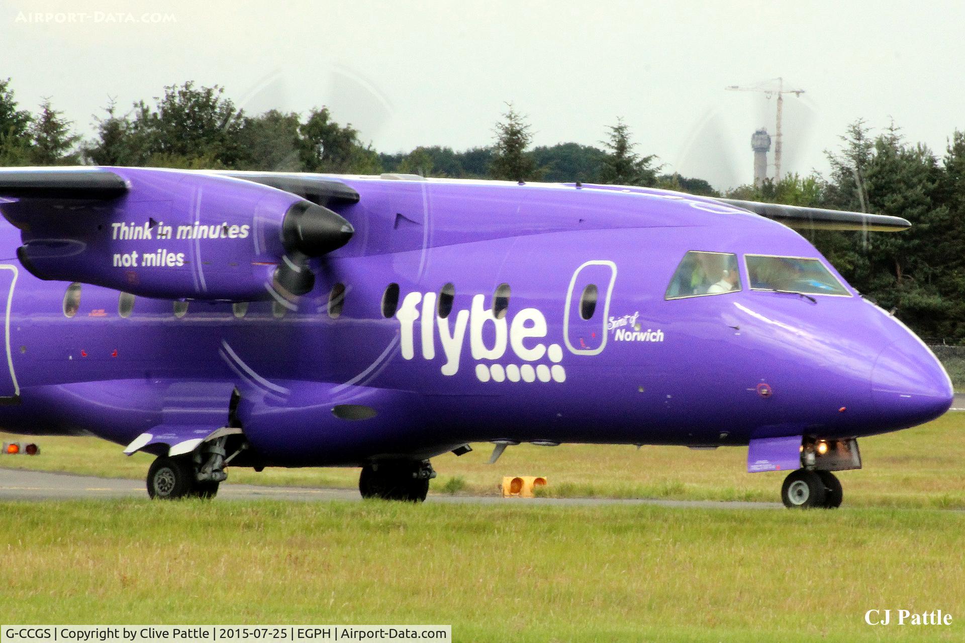 G-CCGS, 1998 Dornier 328-100 C/N 3101, Close-up at Edinburgh EGPH