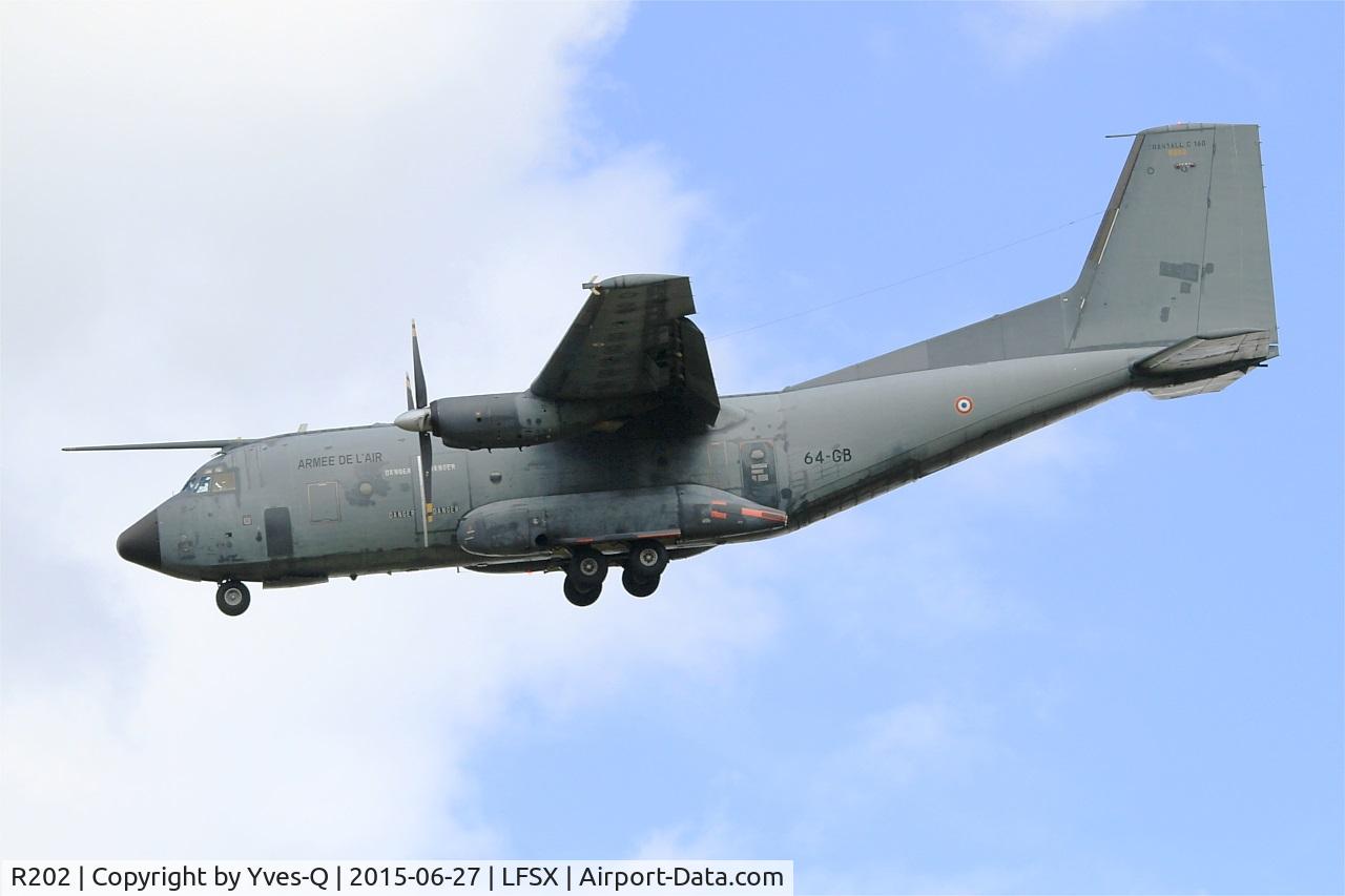 R202, Transall C-160R C/N 202, Transall C-160R, on final rwy 29, Luxeuil-Saint Sauveur Air Base 116 (LFSX) Air show 2015