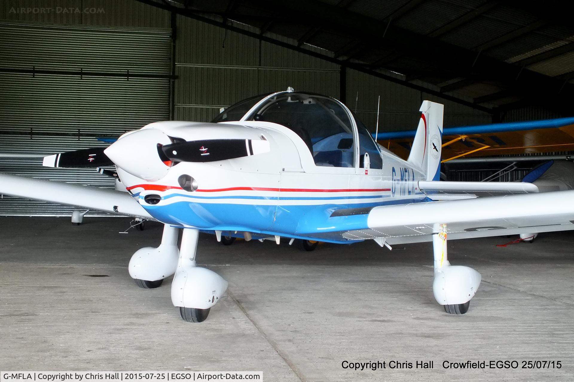 G-MFLA, 1994 Robin HR-200-120B C/N 282, at Crowfield Airfield