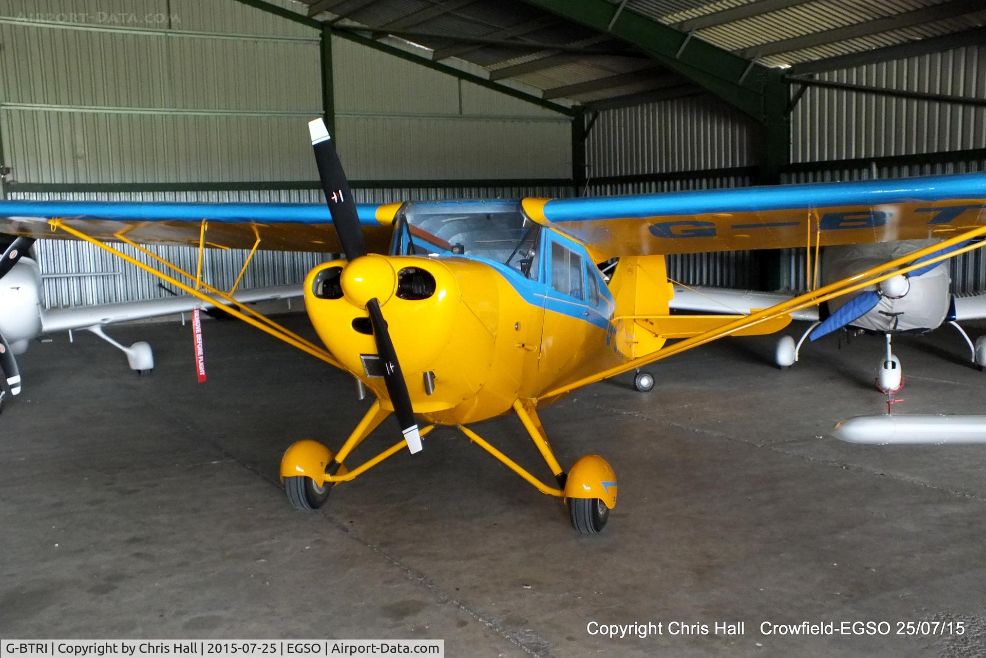 G-BTRI, 1948 Aeronca 11CC Super Chief C/N 11CC-246, at Crowfield Airfield