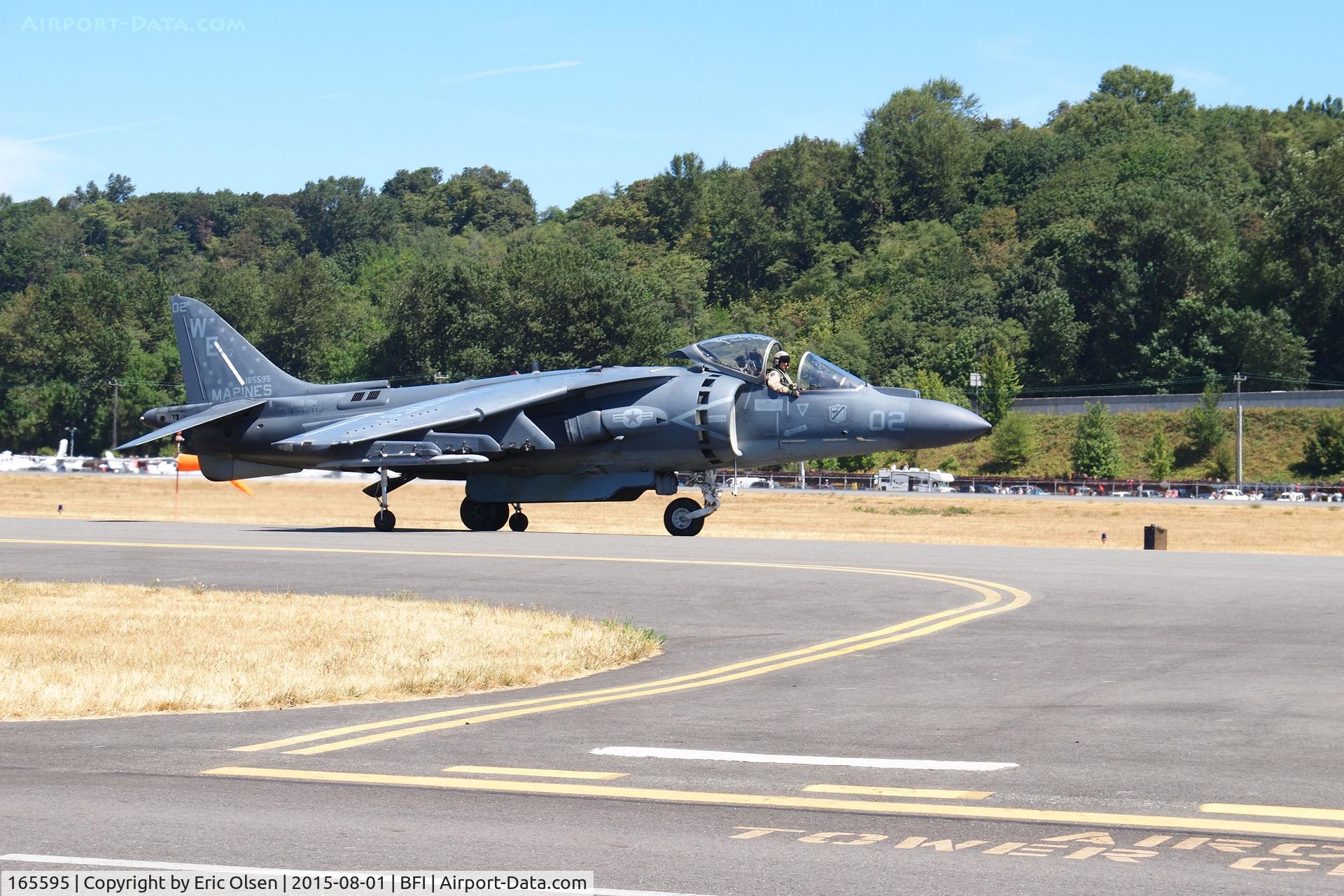 165595, Boeing AV-8B+(R)-27-MC Harrier II Plus C/N B333, Harrier of VMA-214 