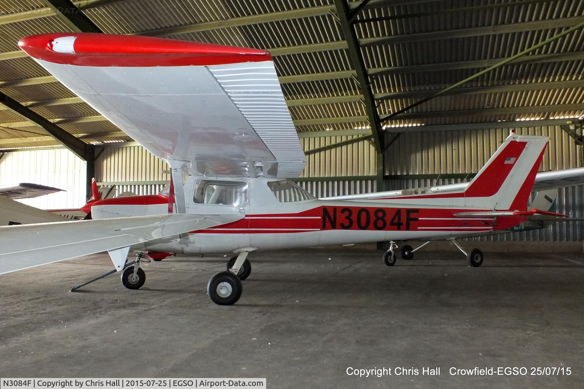 N3084F, 1970 Reims F150L C/N 0670, at Crowfield Airfield
