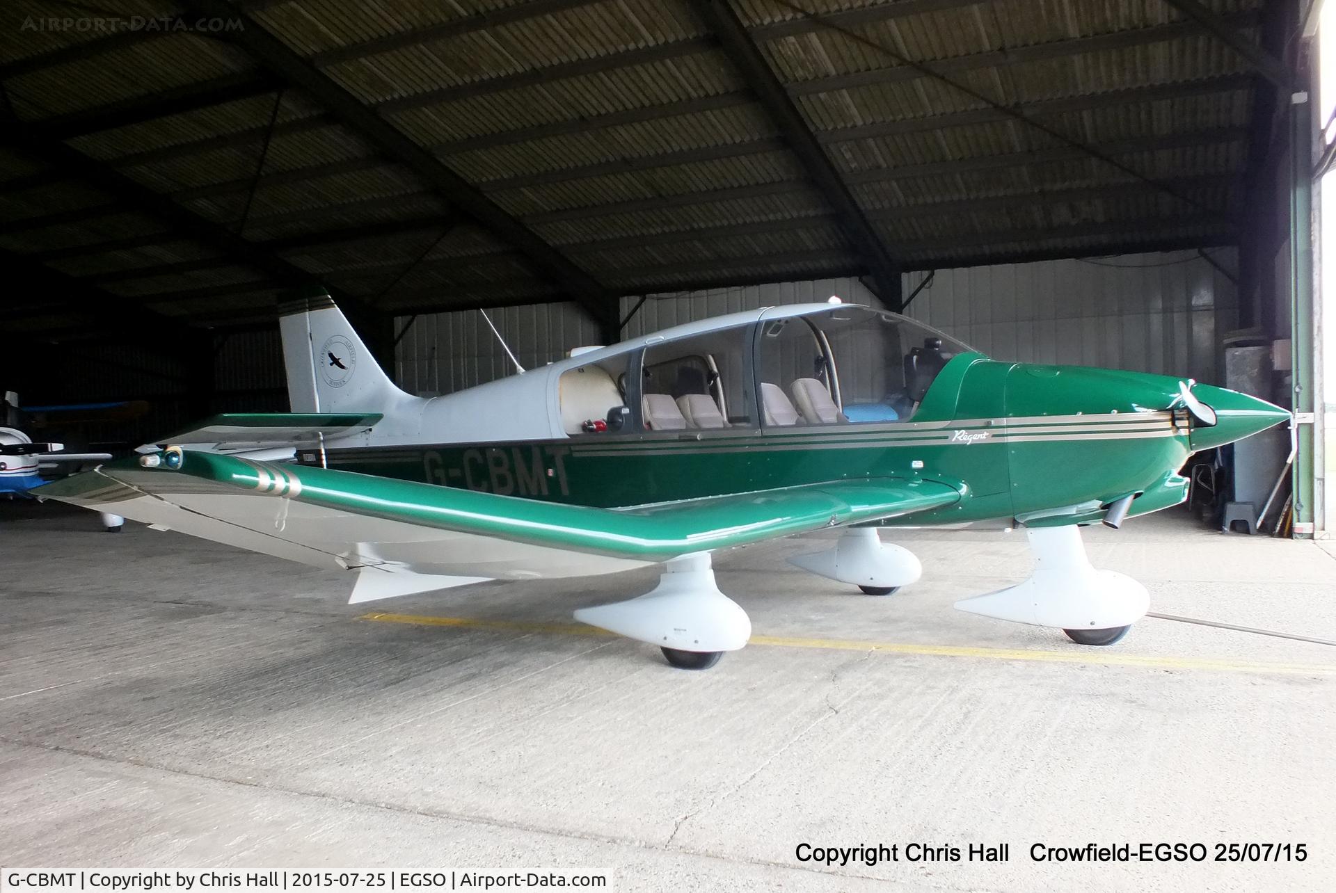 G-CBMT, 2002 Robin DR-400-180 Regent Regent C/N 2538, at Crowfield Airfield