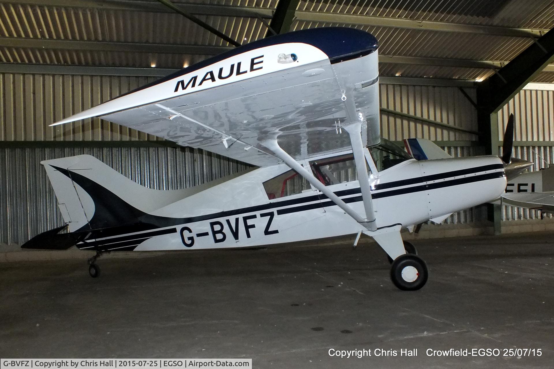 G-BVFZ, 1986 Maule M-5-180C C/N 8082C, at Crowfield Airfield