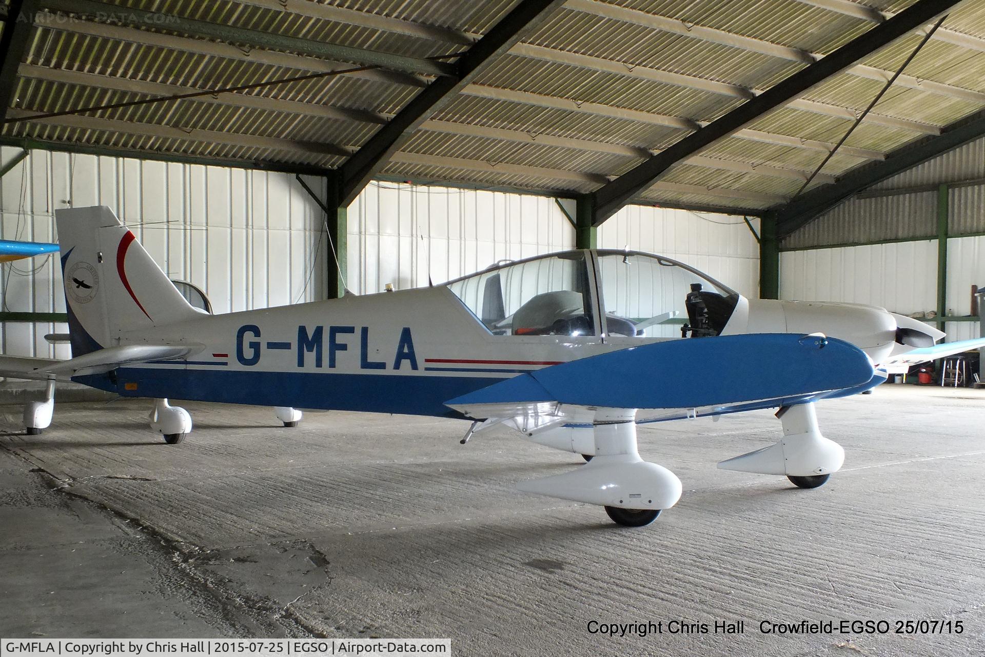 G-MFLA, 1994 Robin HR-200-120B C/N 282, at Crowfield Airfield
