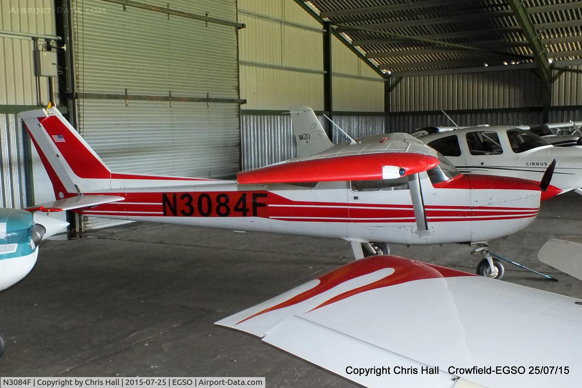 N3084F, 1970 Reims F150L C/N 0670, at Crowfield Airfield