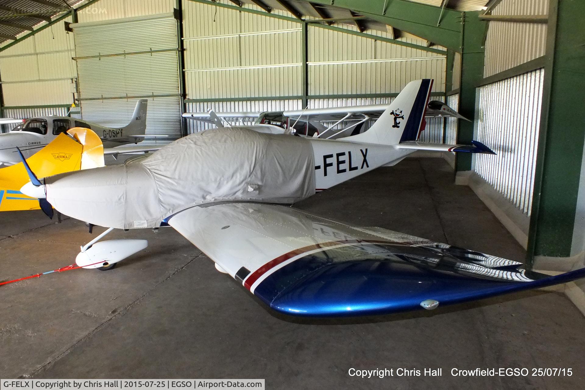 G-FELX, 2007 CZAW SportCruiser C/N PFA 338-14661, at Crowfield Airfield