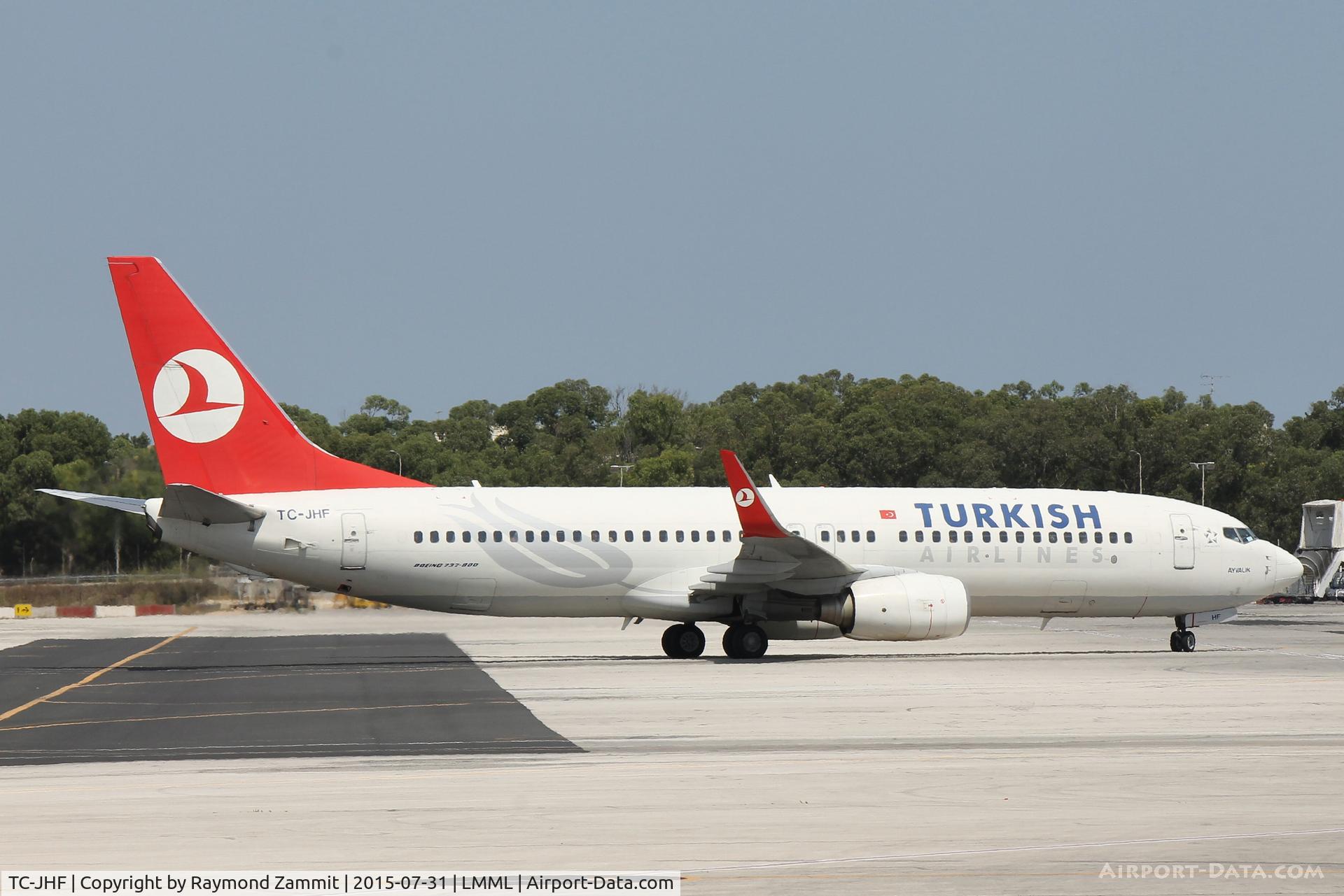 TC-JHF, 2008 Boeing 737-8F2 C/N 35745, B737-800 TC-JHF Turkish Airlines