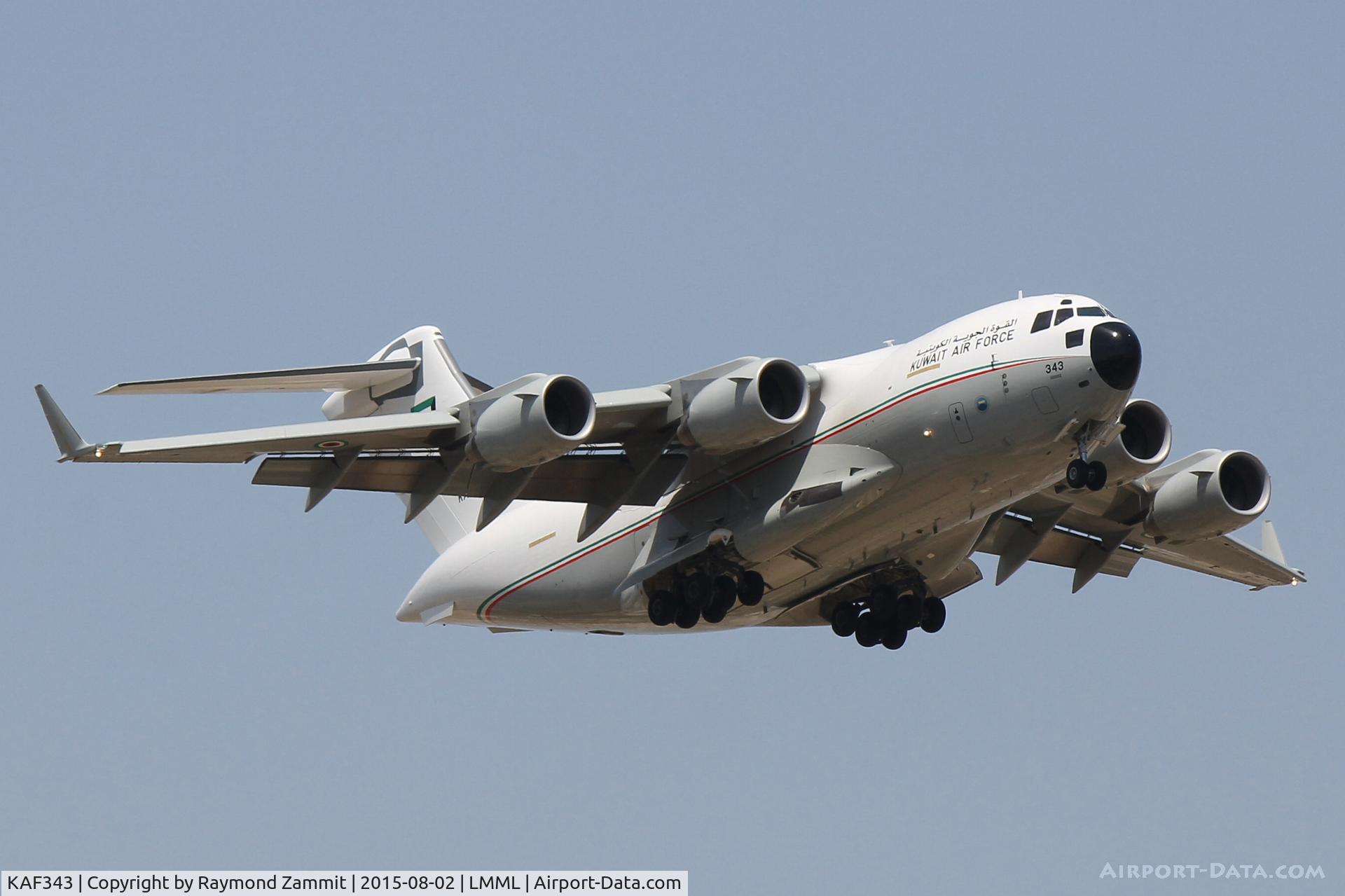 KAF343, 2013 Boeing C-17A Globemaster III C/N 50267 (F-266/KAF-2), Boeing C-17A GlobemasterIII KAF343 Kuwait Air Force