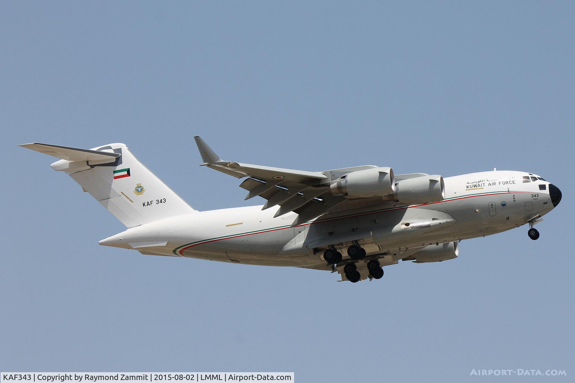 KAF343, 2013 Boeing C-17A Globemaster III C/N 50267 (F-266/KAF-2), Boeing C17A GlobemasterIII KAF343 Kuwait Air Force