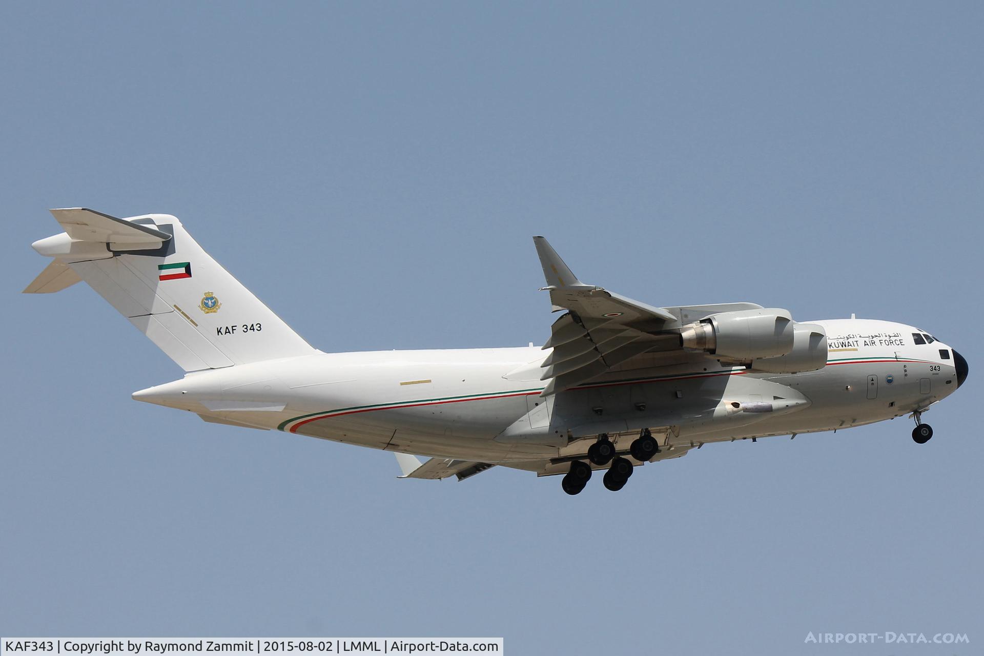 KAF343, 2013 Boeing C-17A Globemaster III C/N 50267 (F-266/KAF-2), Boeing C-17A GlobemasterIII KAF343 Kuwait Air Force