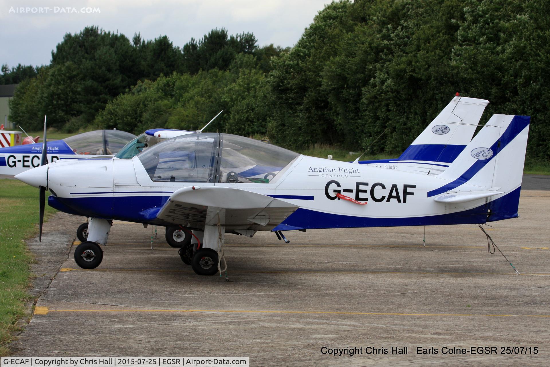 G-ECAF, 2000 Robin HR-200-120B C/N 345, at Earls Colne Airfield