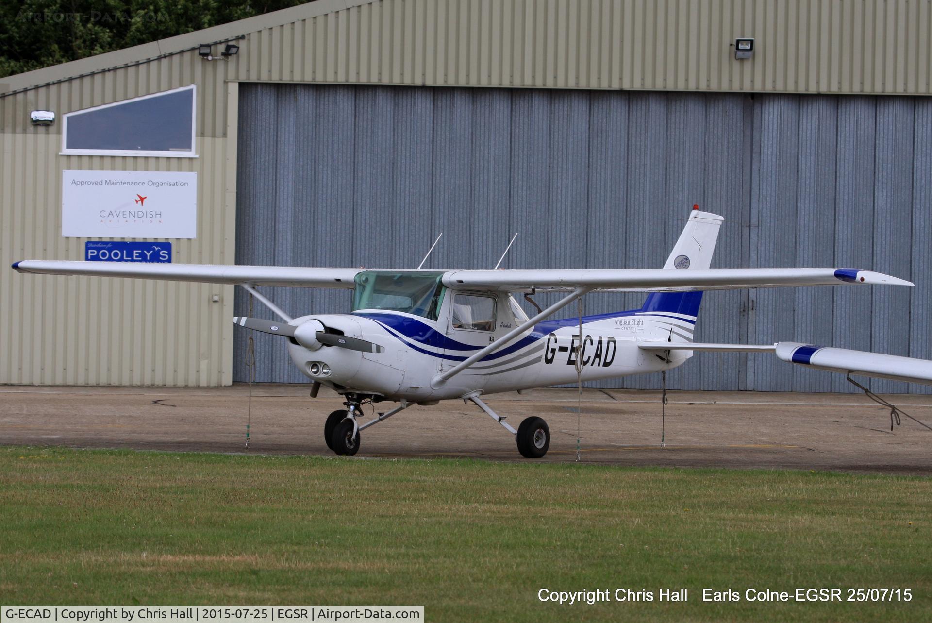 G-ECAD, 1980 Reims FA152 Aerobat C/N 0369, at Earls Colne Airfield