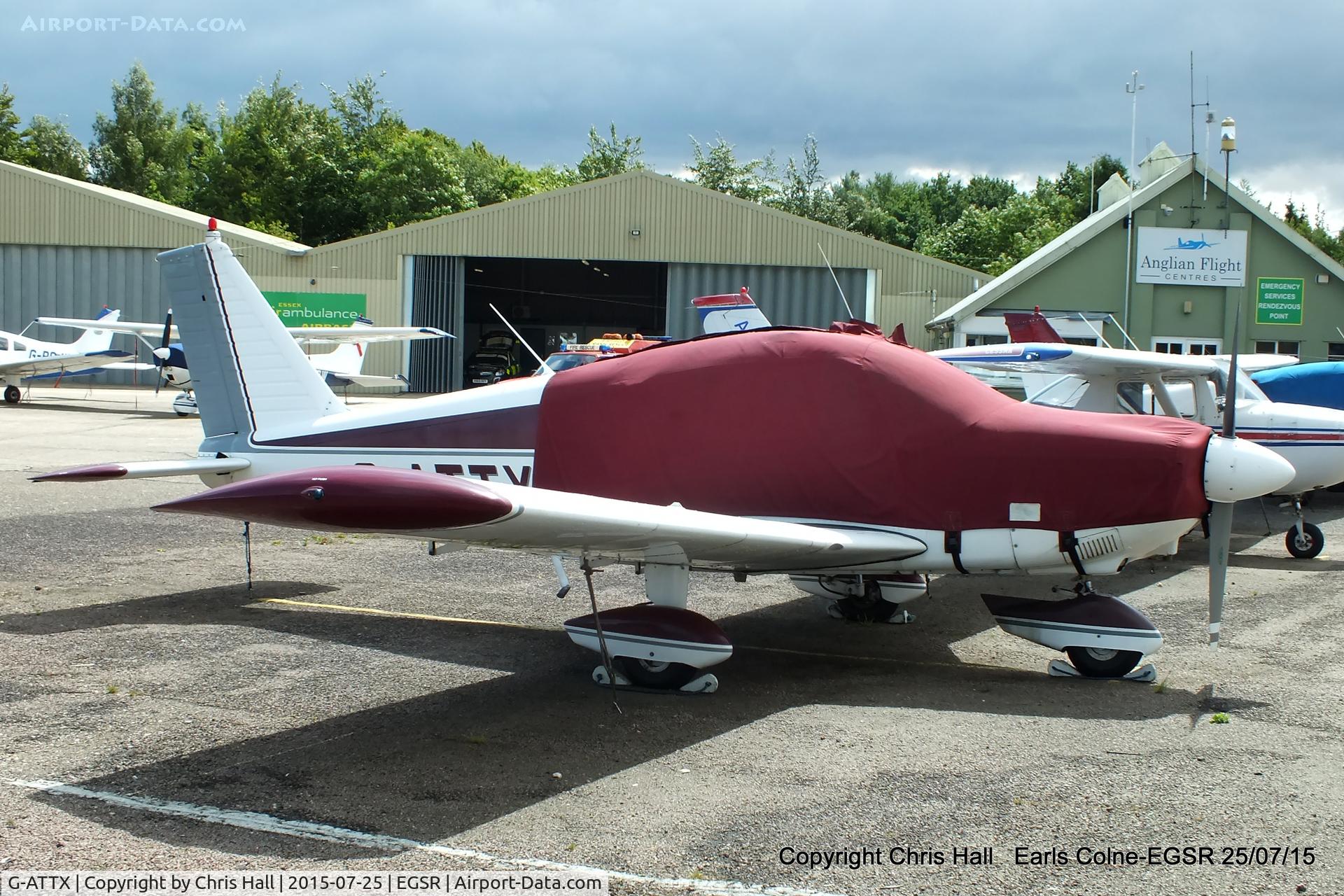 G-ATTX, 1966 Piper PA-28-180 Cherokee C C/N 28-3390, at Earls Colne Airfield