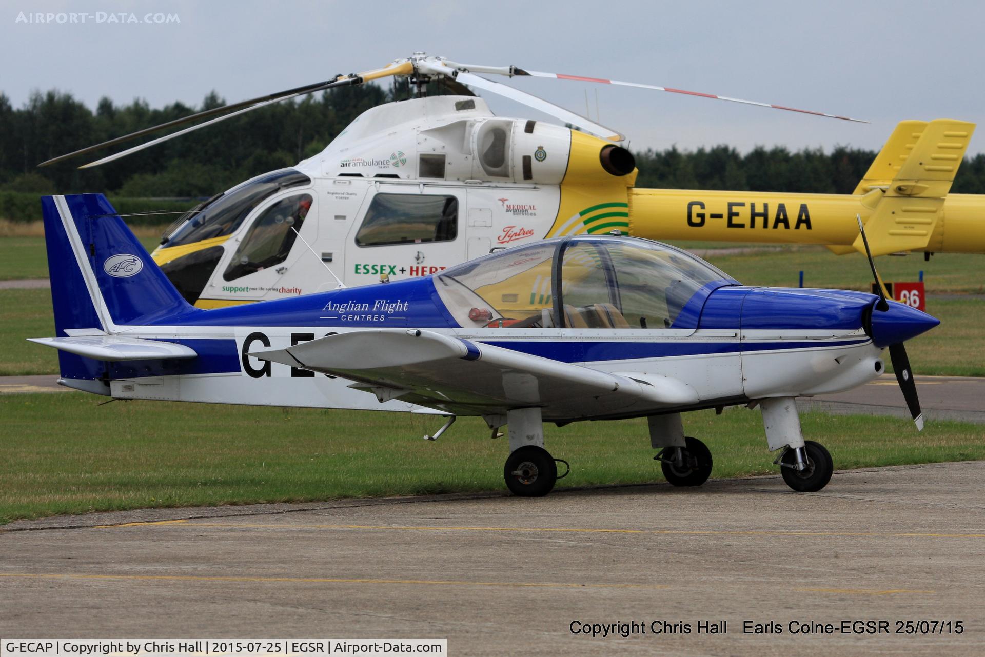 G-ECAP, 1999 Robin HR-200-120B C/N 334, at Earls Colne Airfield