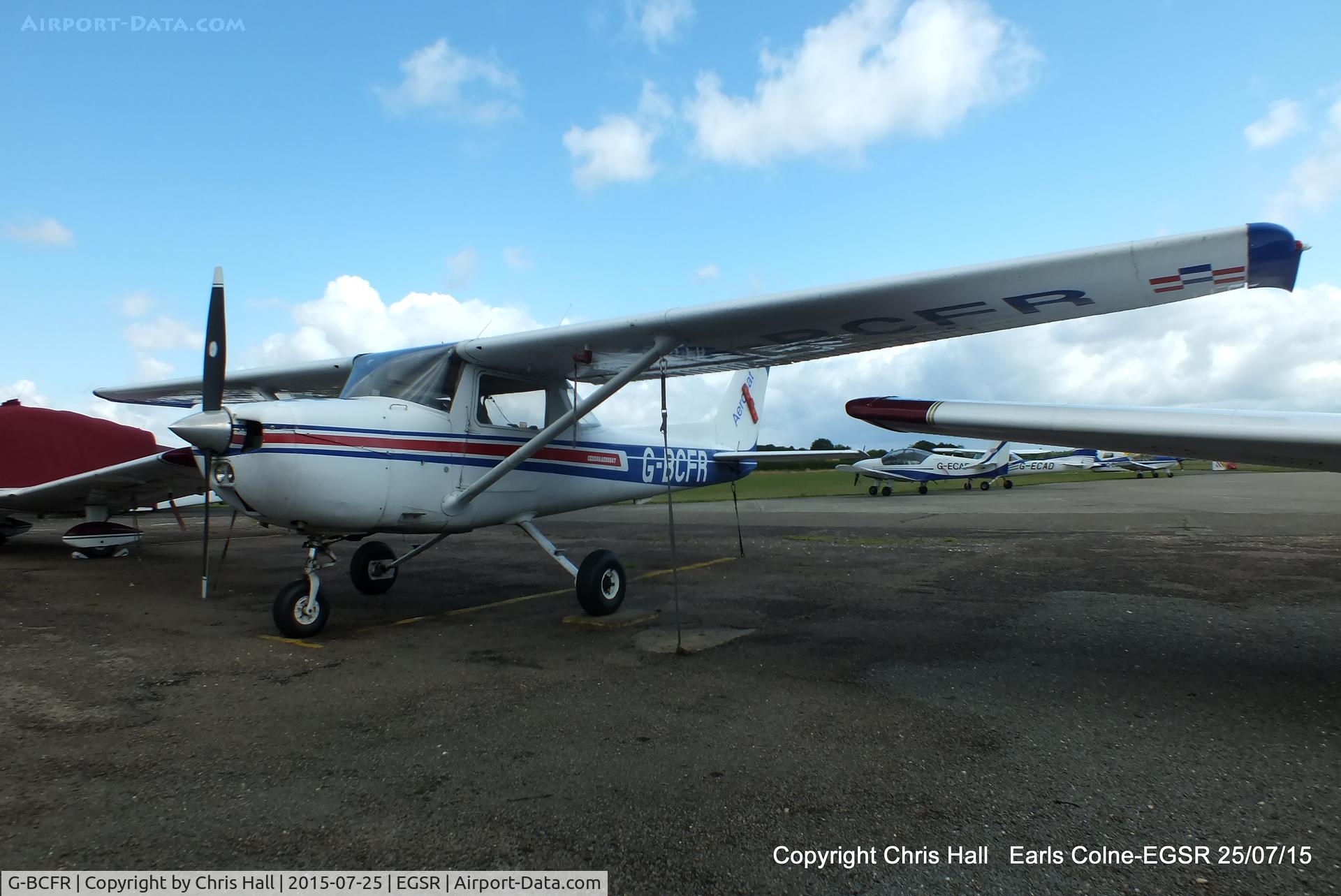 G-BCFR, 1974 Reims FRA150L Aerobat C/N 0244, at Earls Colne Airfield