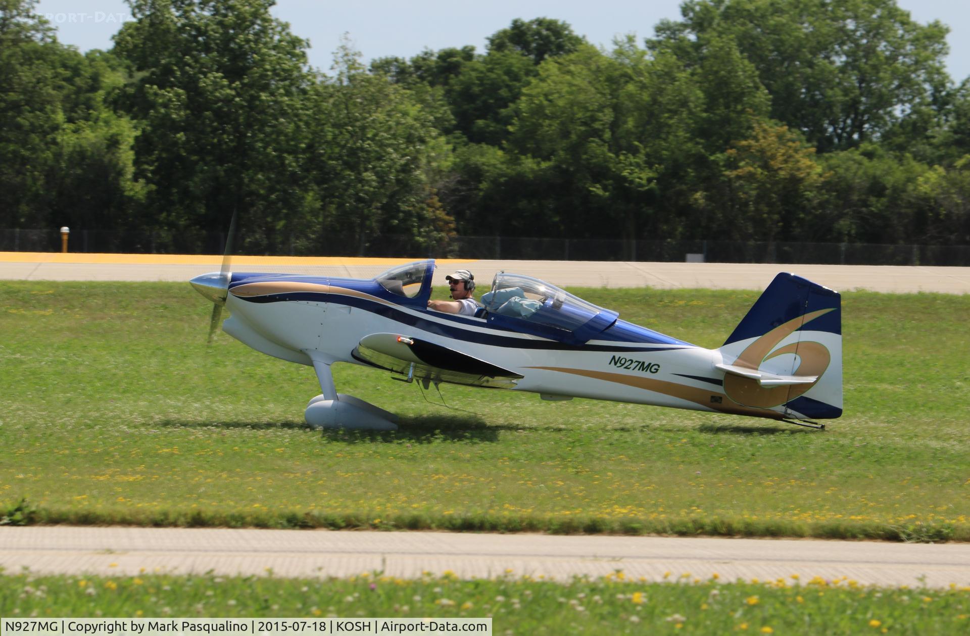 N927MG, Vans RV-6 C/N 24634, Vans RV-6