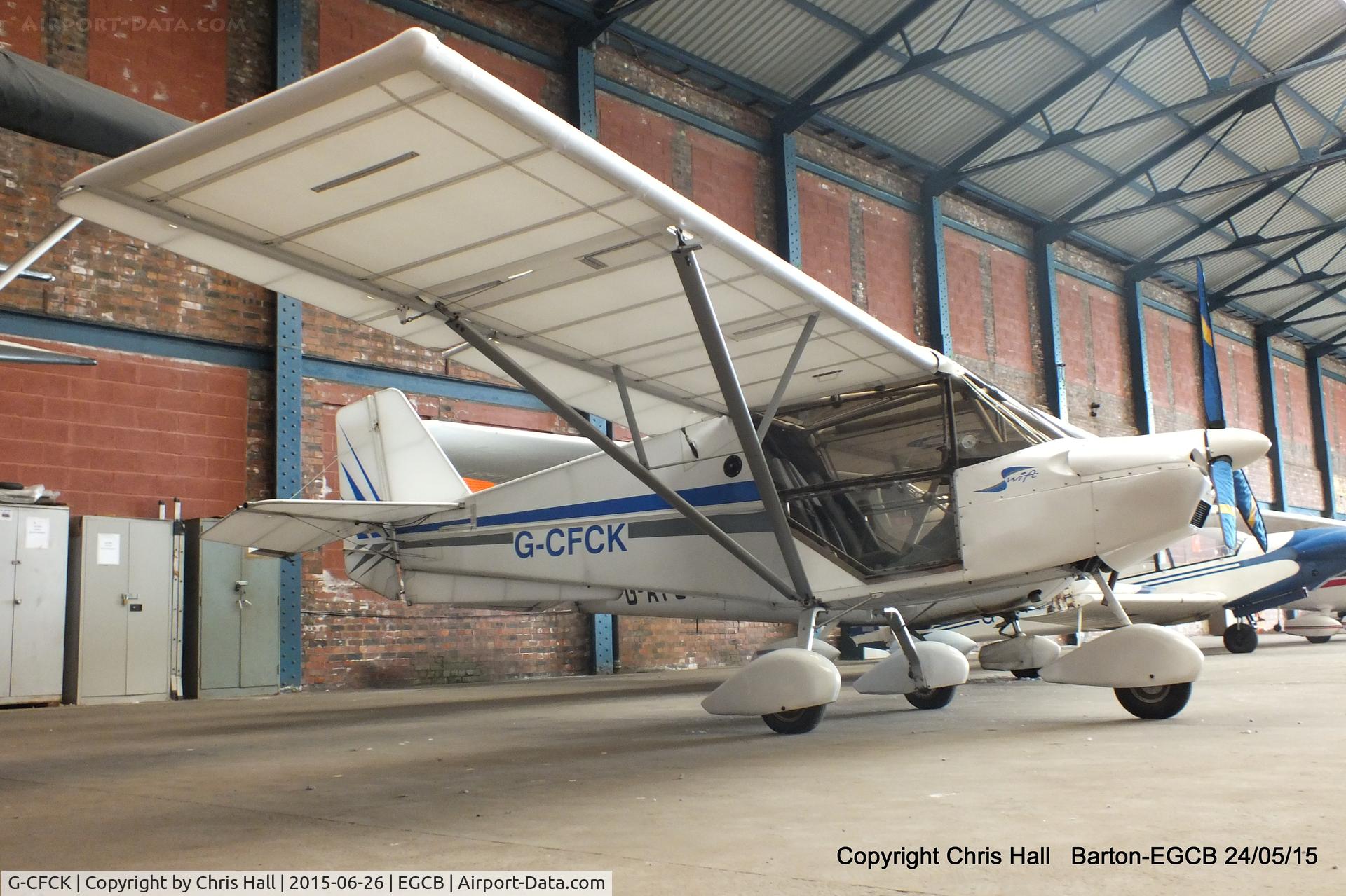 G-CFCK, 2008 Skyranger Swift 912S(1) C/N BMAA/HB/565, Barton resident