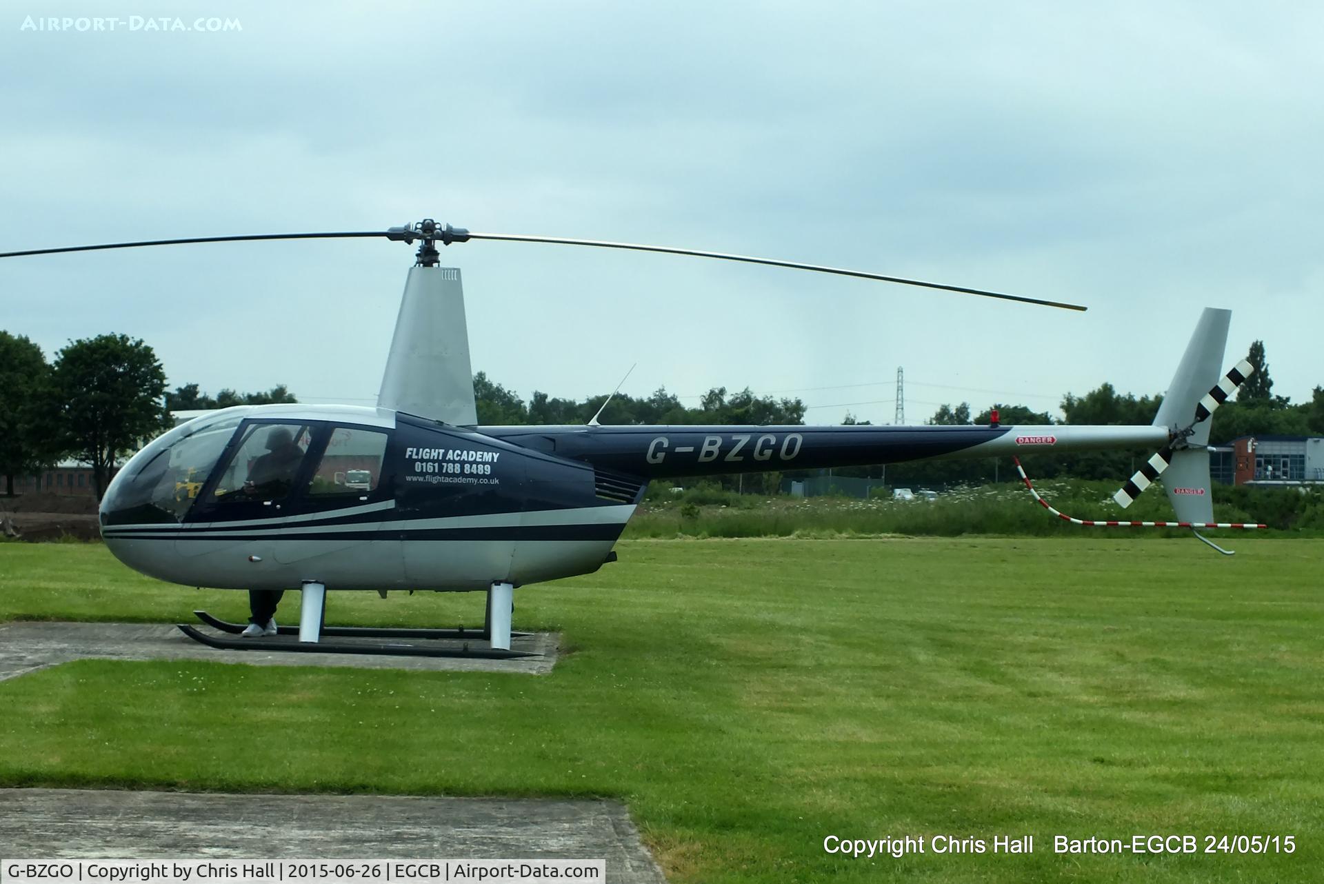 G-BZGO, 2000 Robinson R44 Astro C/N 0757, Barton resident