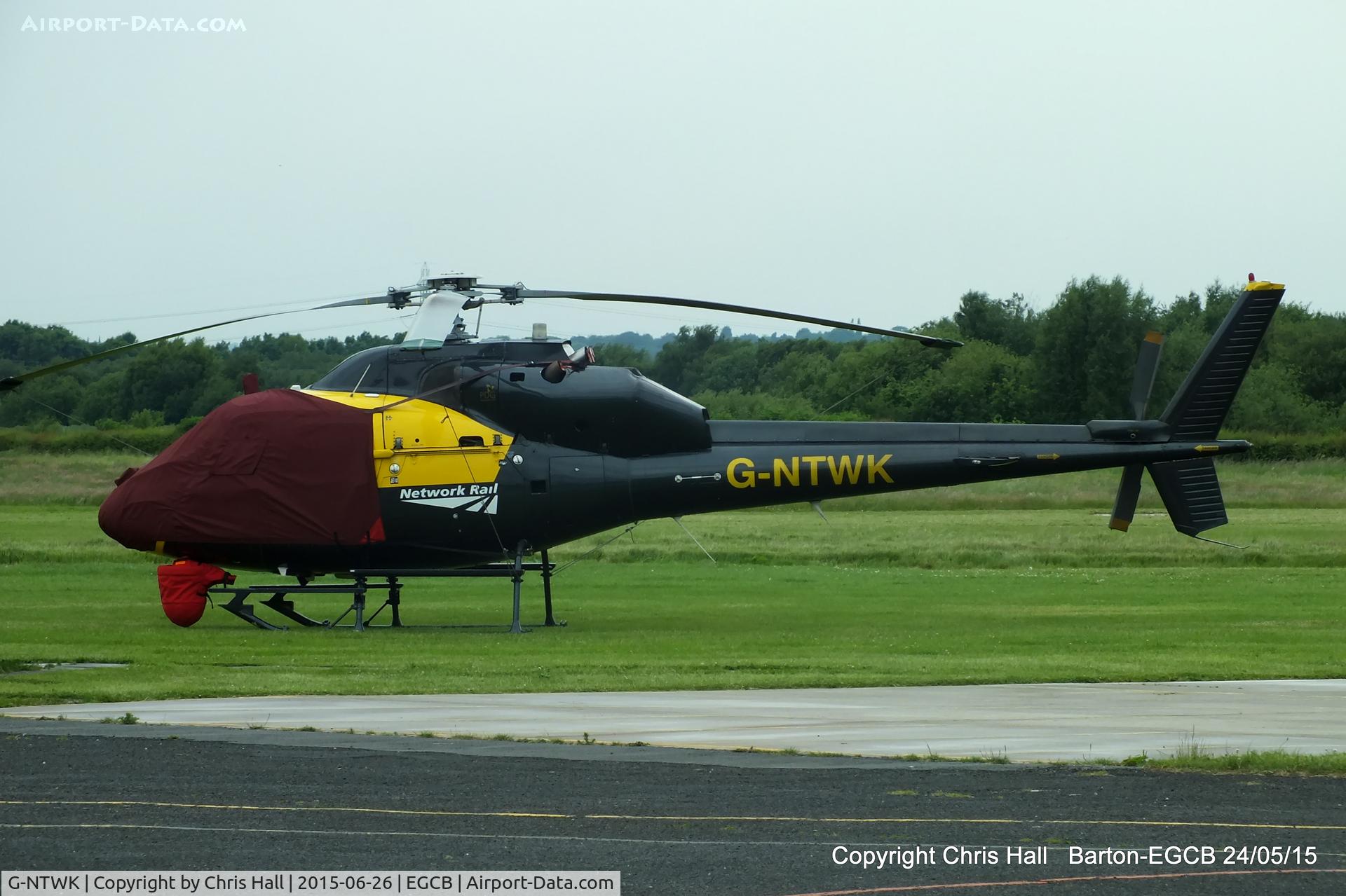 G-NTWK, 1986 Aerospatiale AS-355F-1 Twin Squirrel C/N 5347, Network Rail