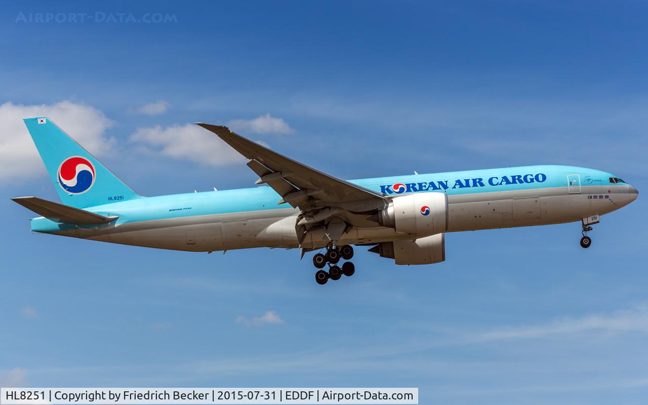 HL8251, 2012 Boeing 777-FB5 C/N 37639, on final RW07R