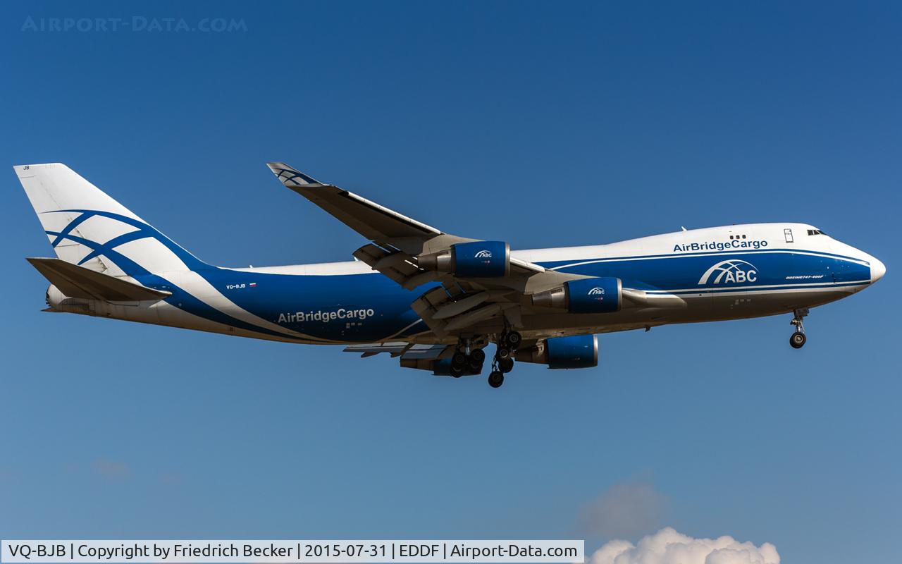 VQ-BJB, 2004 Boeing 747-446F C/N 33749, on final RW07R