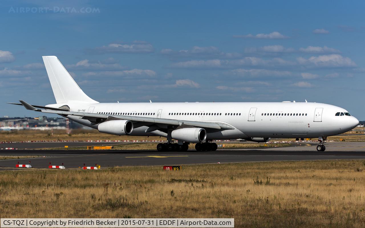 CS-TQZ, 1997 Airbus A340-313X C/N 202, departure via RW18W