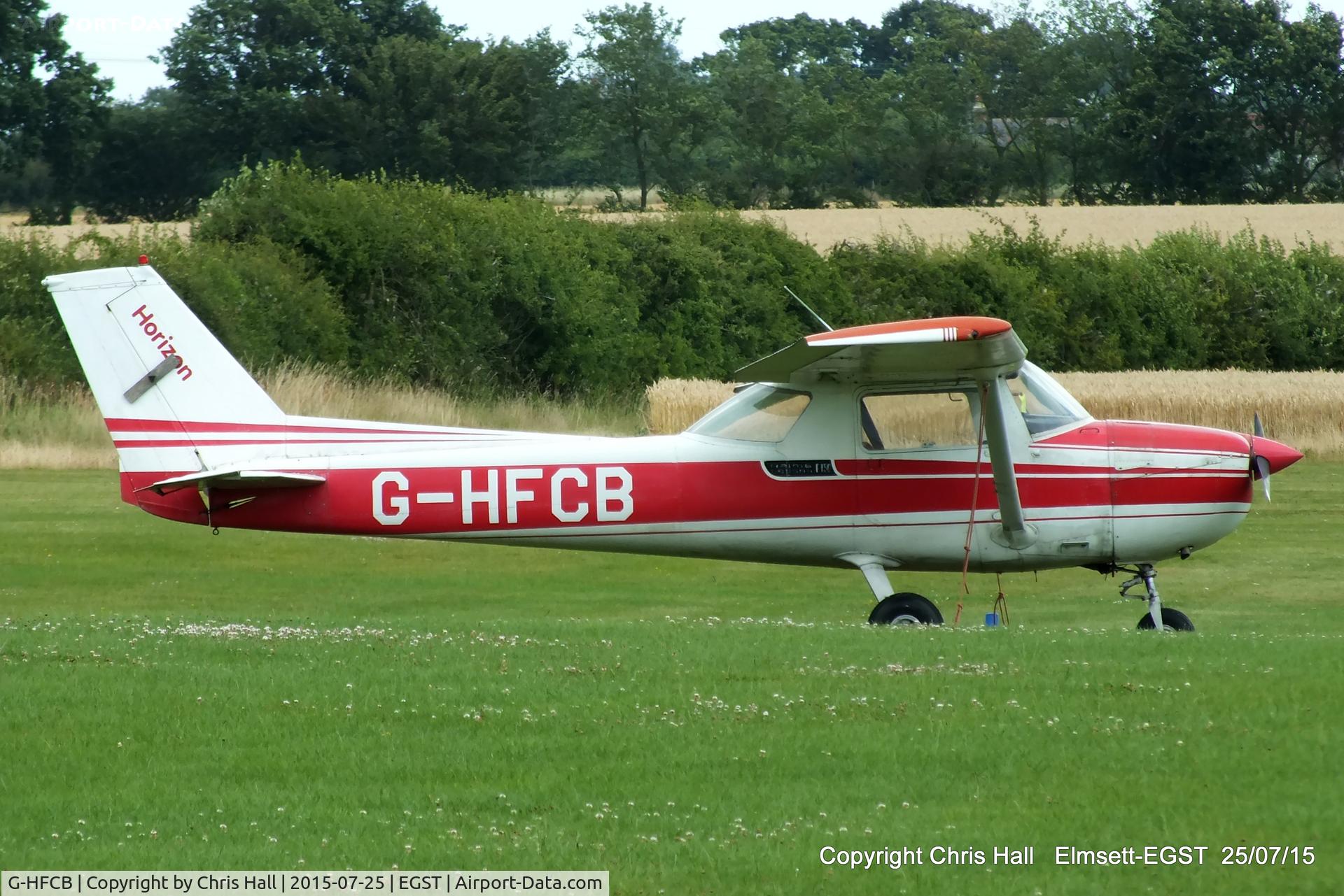 G-HFCB, 1972 Reims F150L C/N 0798, at Elmsett Airfield