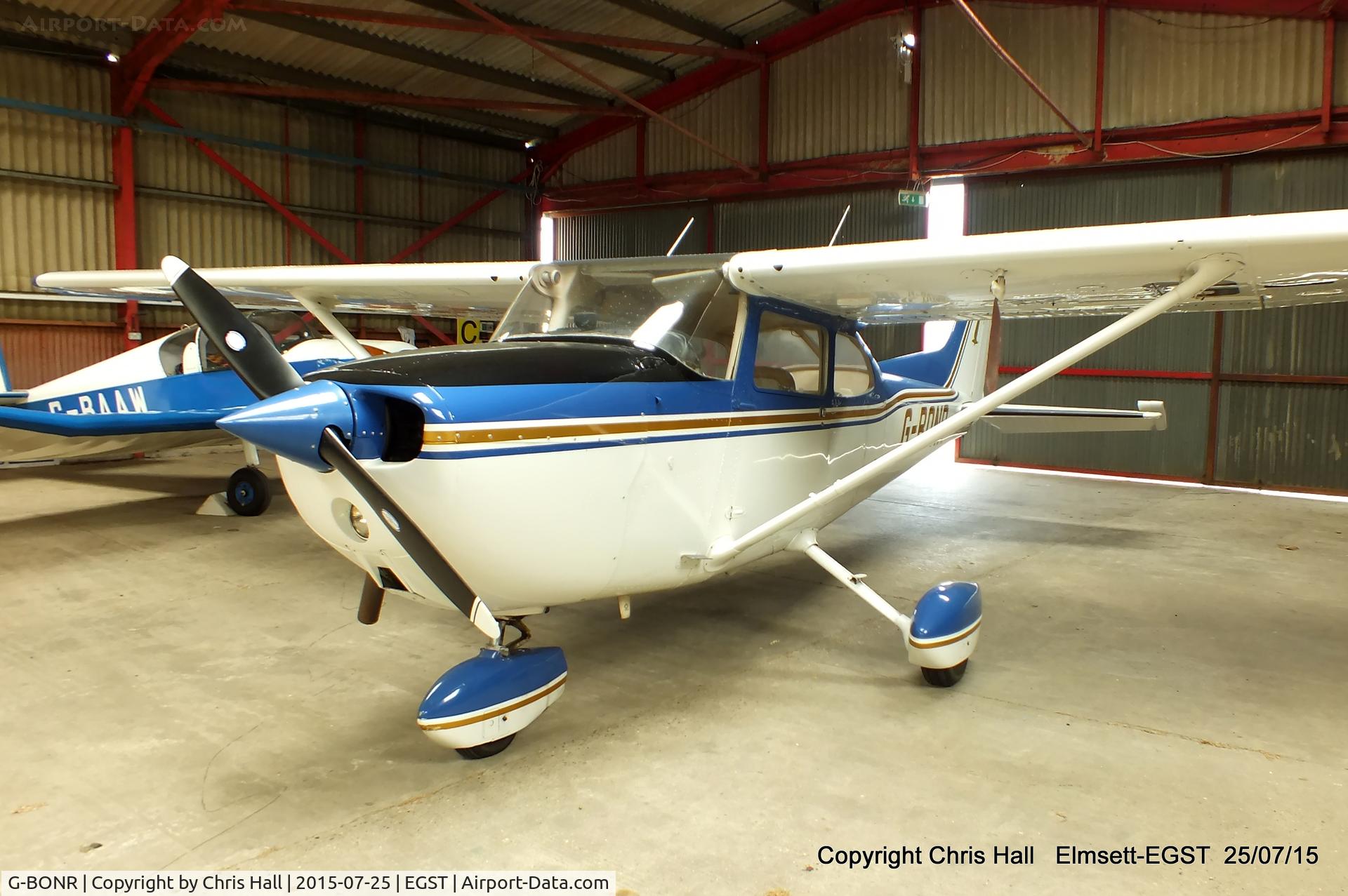 G-BONR, 1977 Cessna 172N Skyhawk C/N 172-68164, at Elmsett Airfield