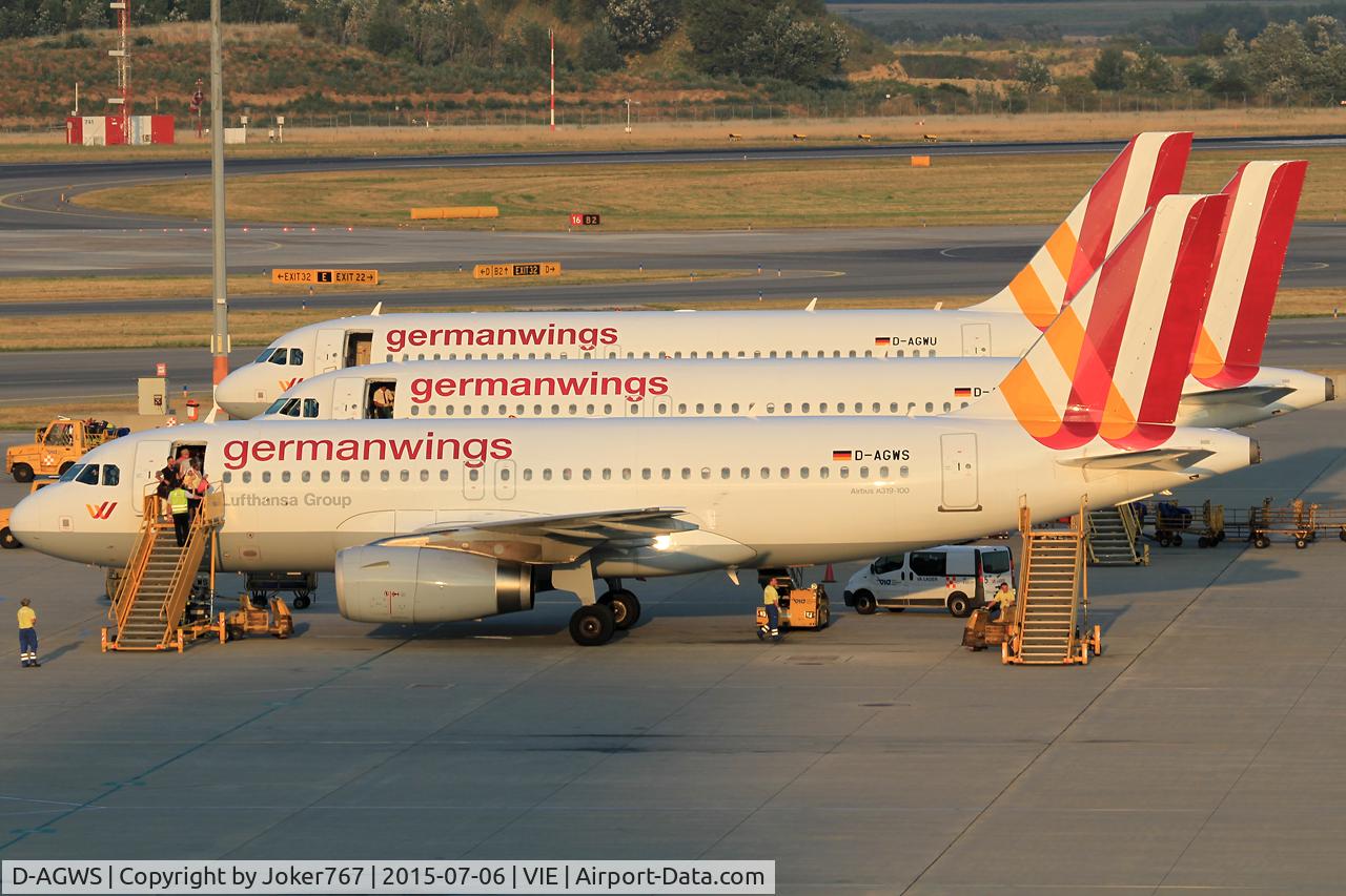 D-AGWS, 2012 Airbus A319-132 C/N 4998, Germanwings