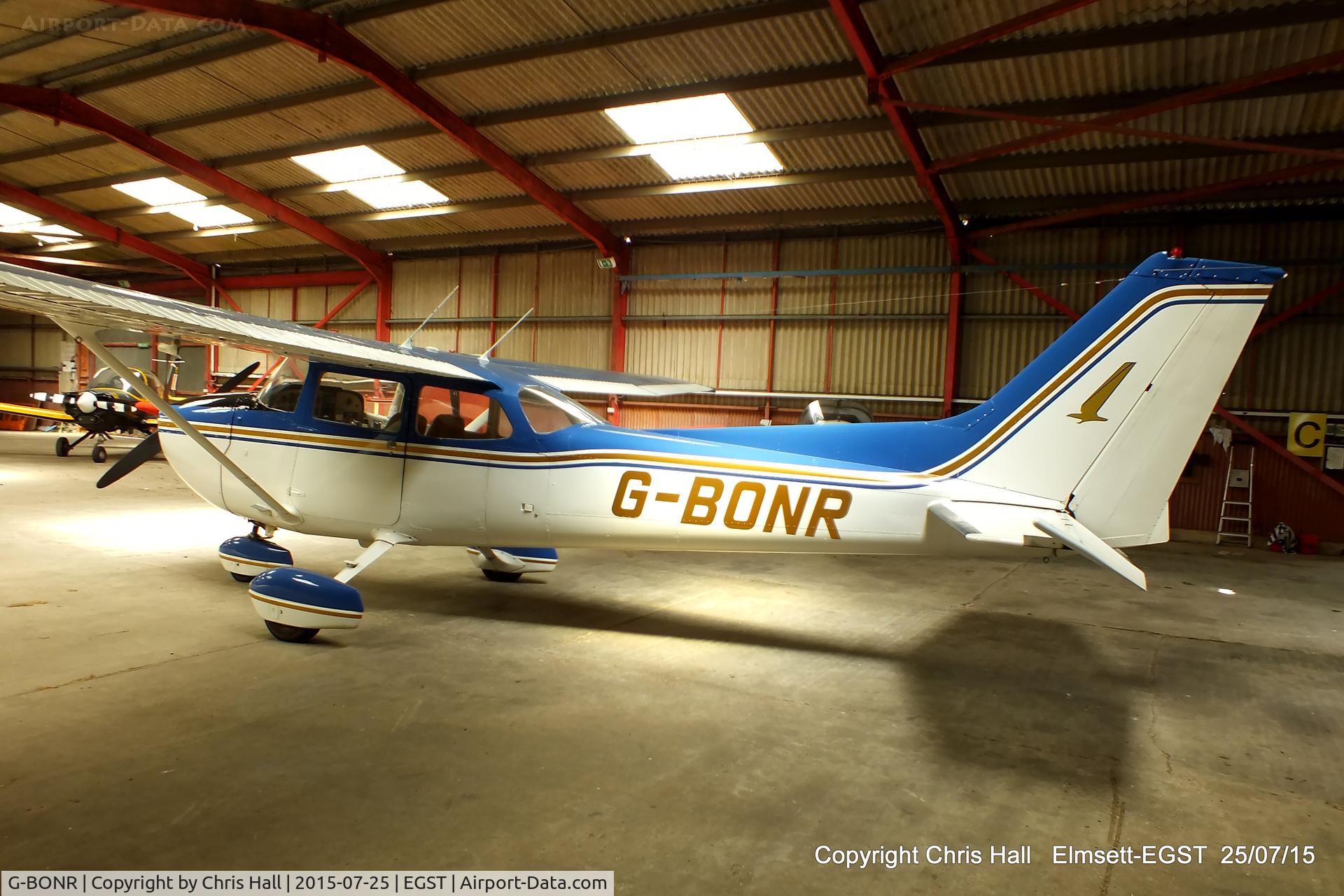 G-BONR, 1977 Cessna 172N Skyhawk C/N 172-68164, at Elmsett Airfield