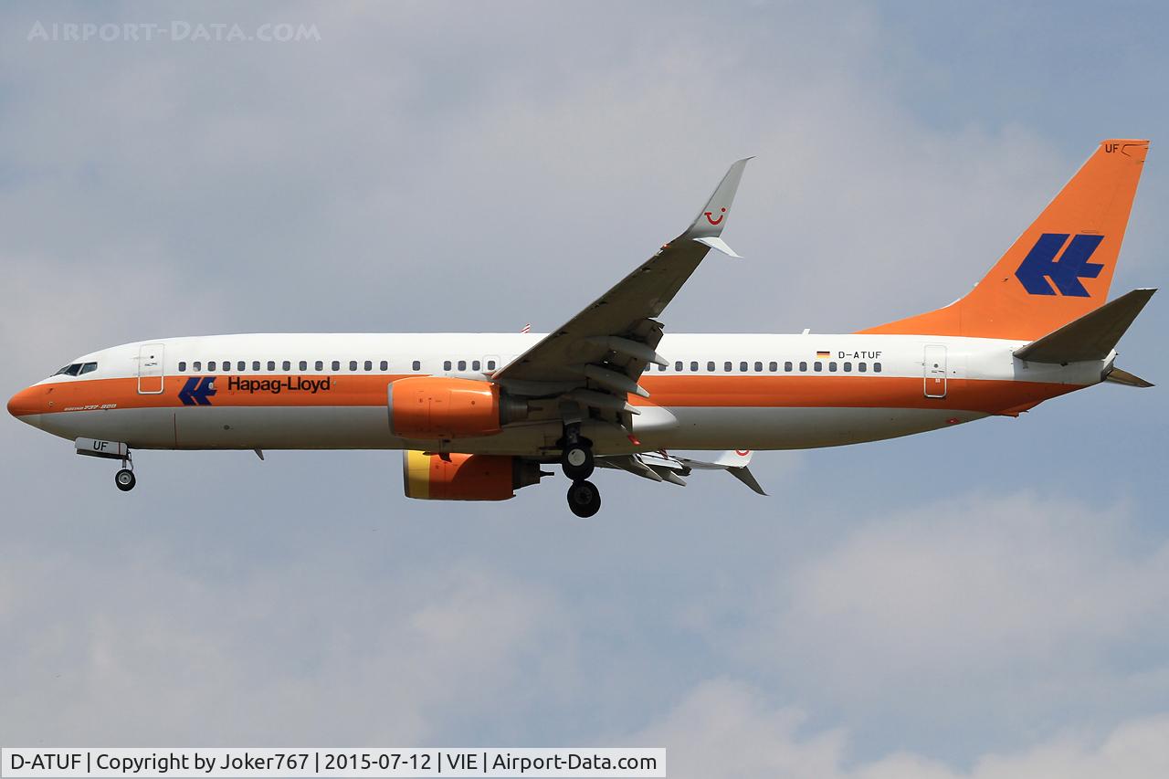 D-ATUF, 2006 Boeing 737-8K5 C/N 34687, TUIfly