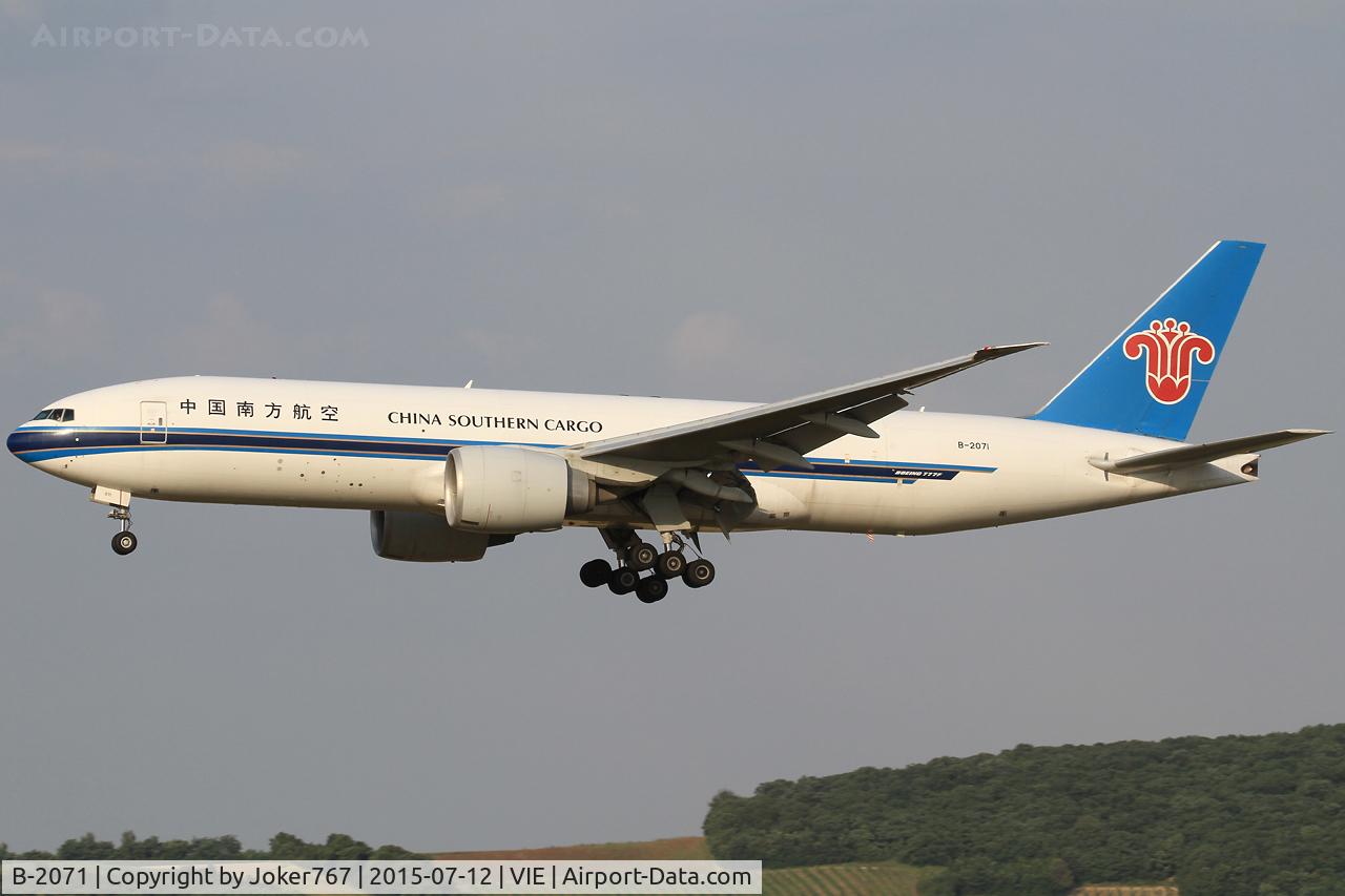 B-2071, 2009 Boeing 777-F1B C/N 37309, China Southern Cargo