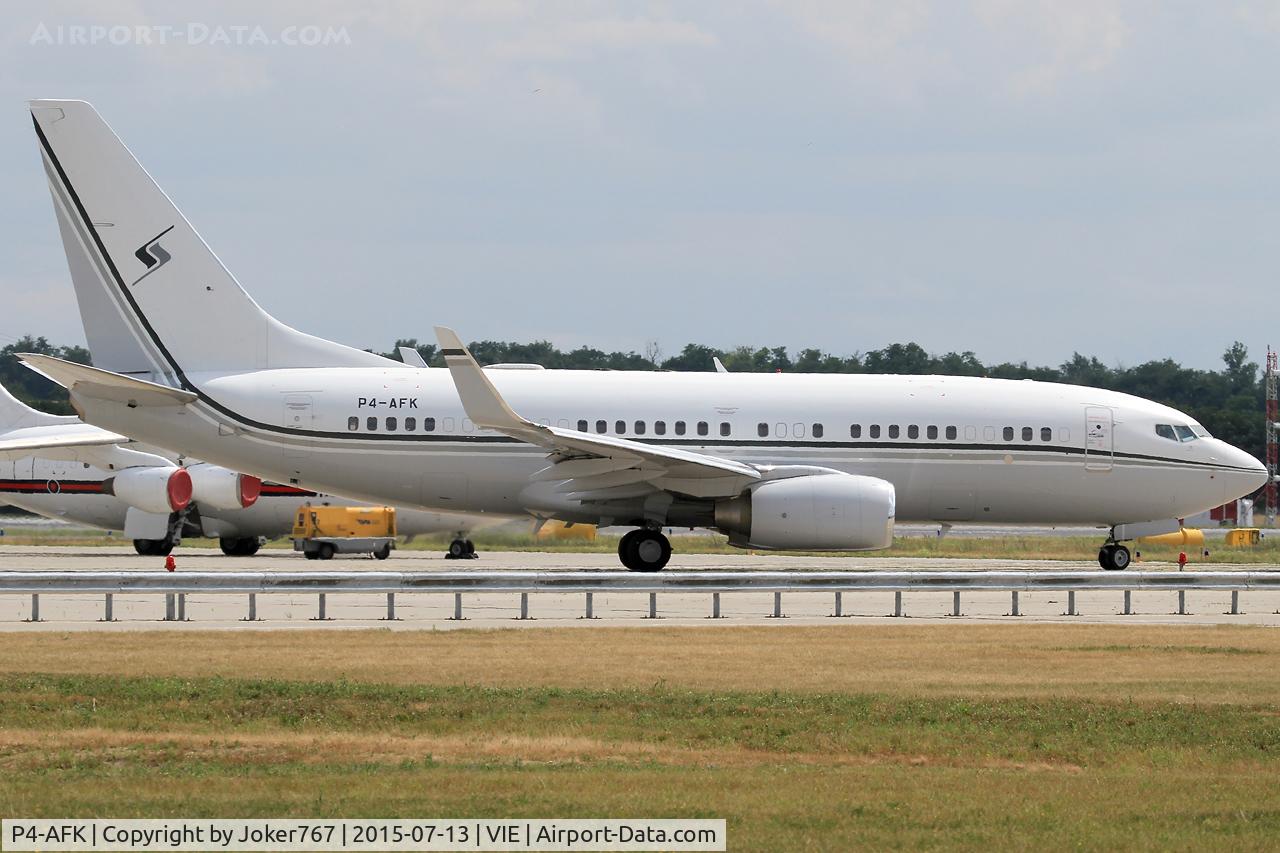 P4-AFK, 2007 Boeing 737-7FY C/N 36493, Private