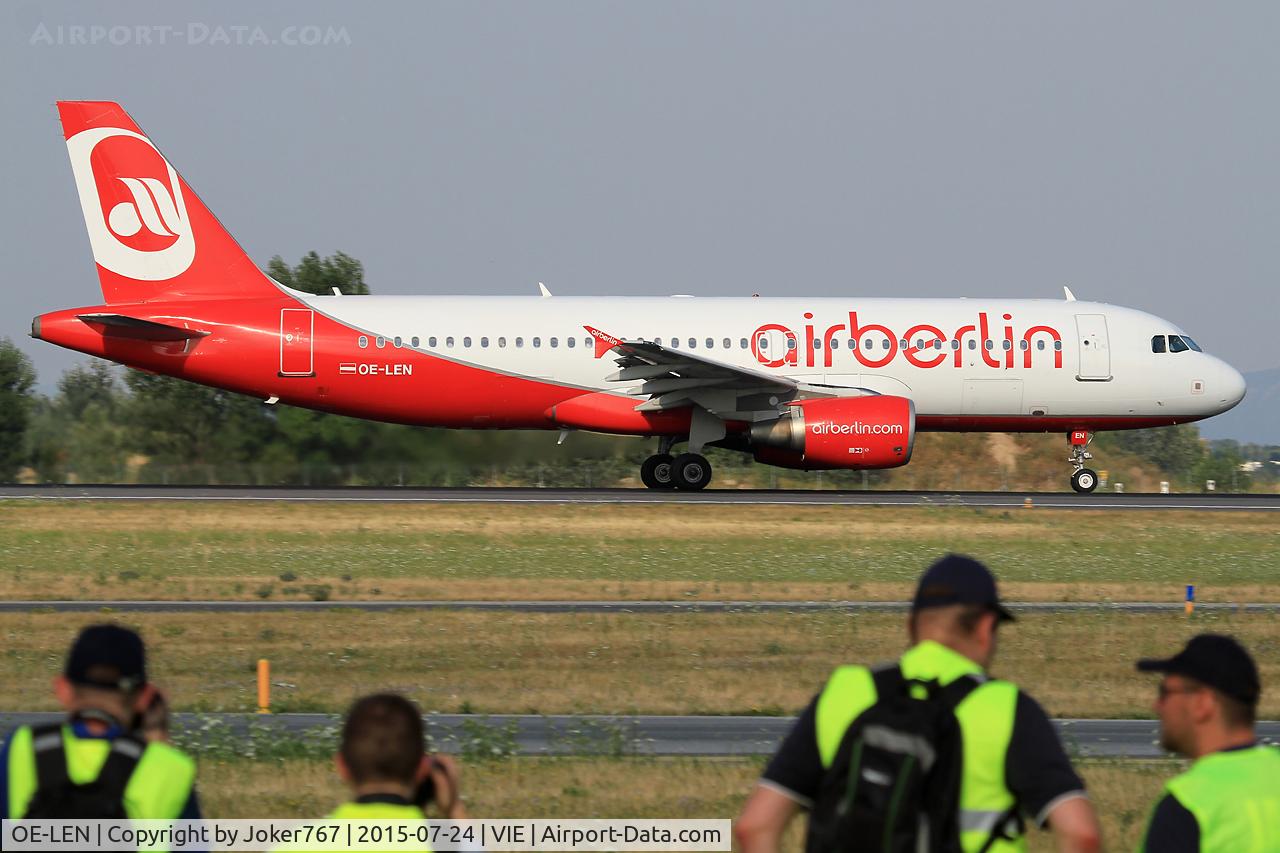 OE-LEN, 2007 Airbus A320-214 C/N 3093, Air Berlin (NIKI)