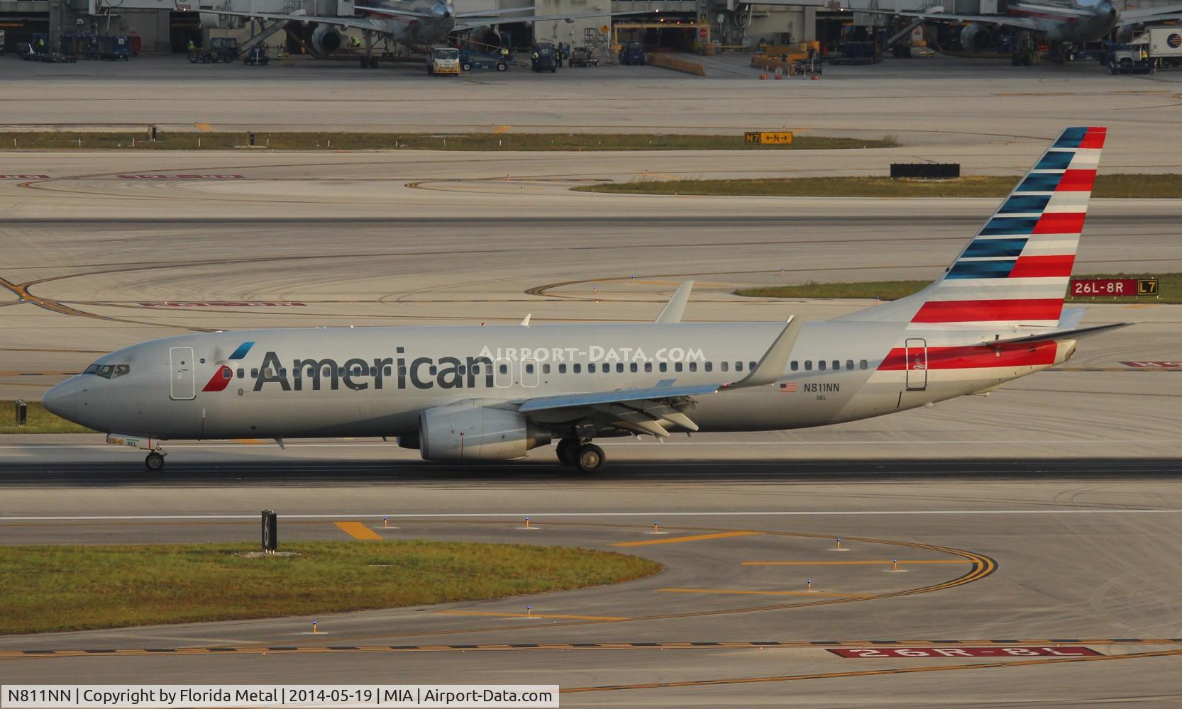 N811NN, 2009 Boeing 737-823 C/N 31079, American