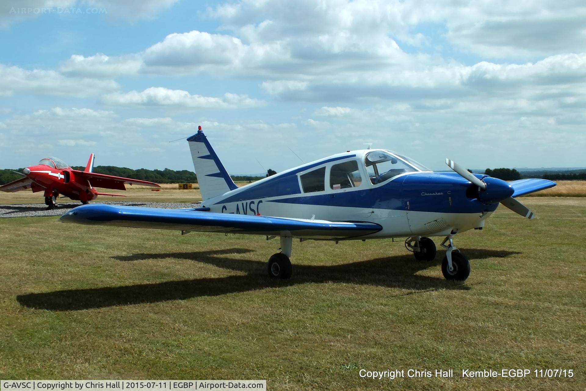 G-AVSC, 1967 Piper PA-28-180 Cherokee C/N 28-4193, at Kemble