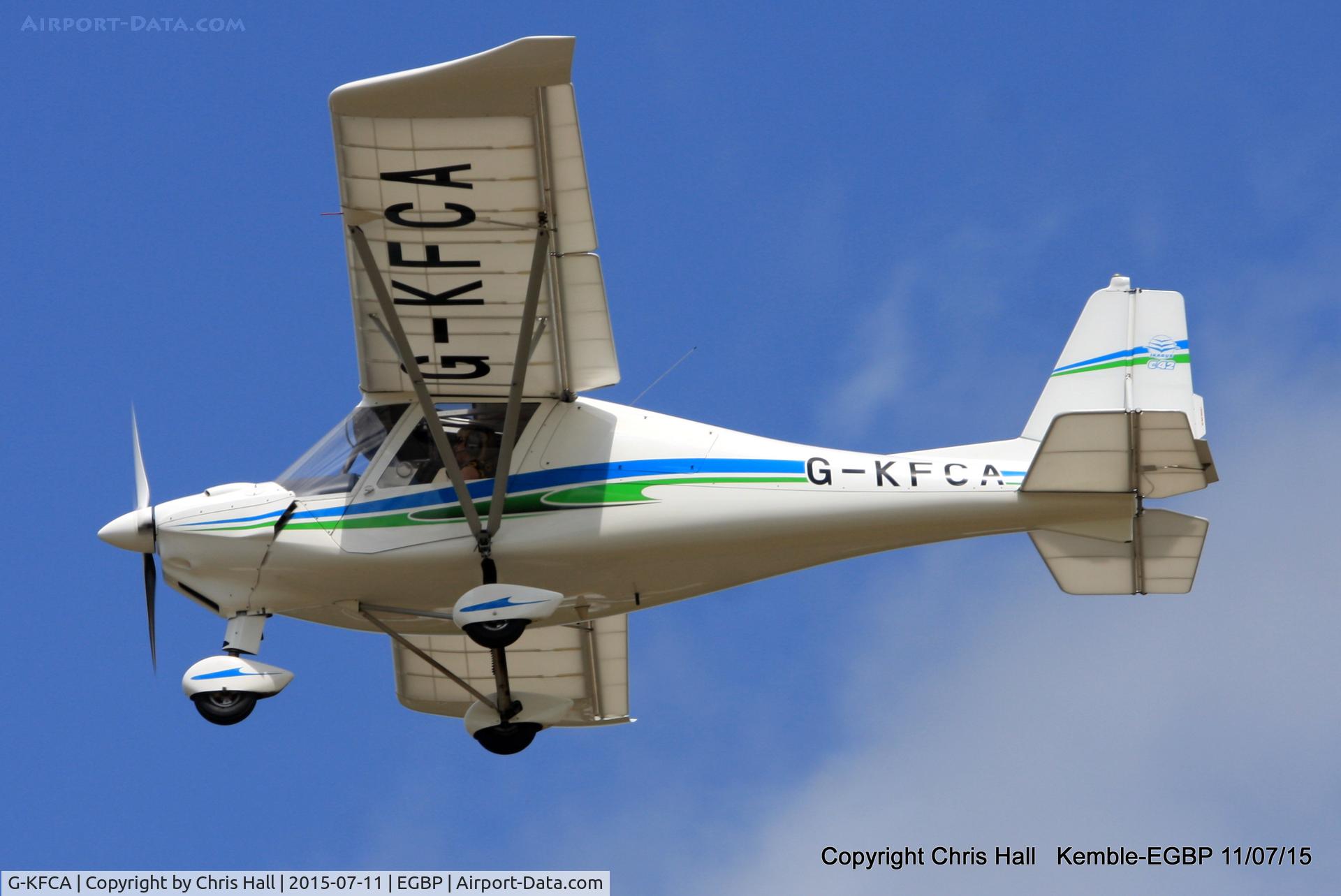 G-KFCA, 2013 Comco Ikarus C42 FB80 C/N 1309-7282, Kemble resident