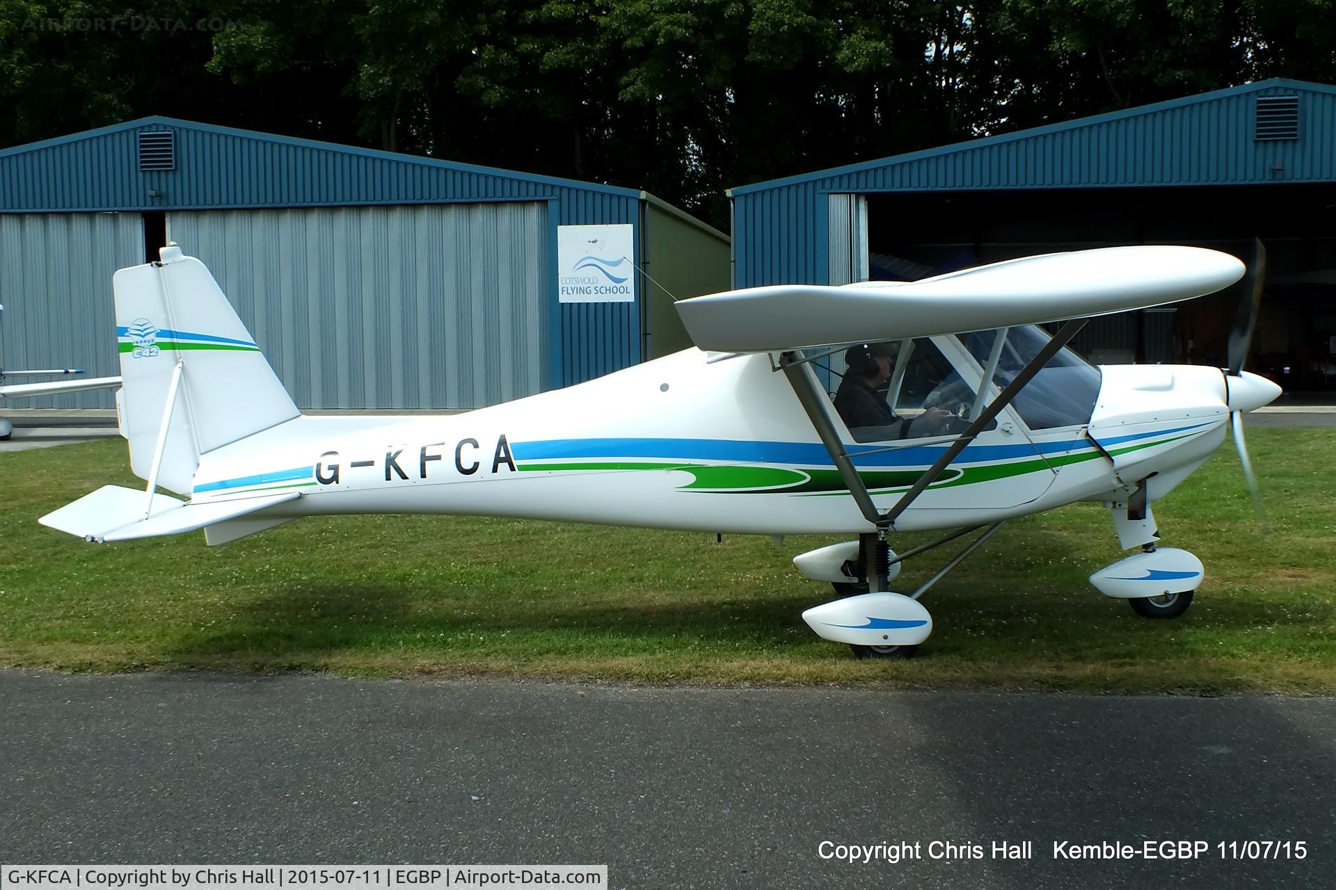 G-KFCA, 2013 Comco Ikarus C42 FB80 C/N 1309-7282, Kemble resident
